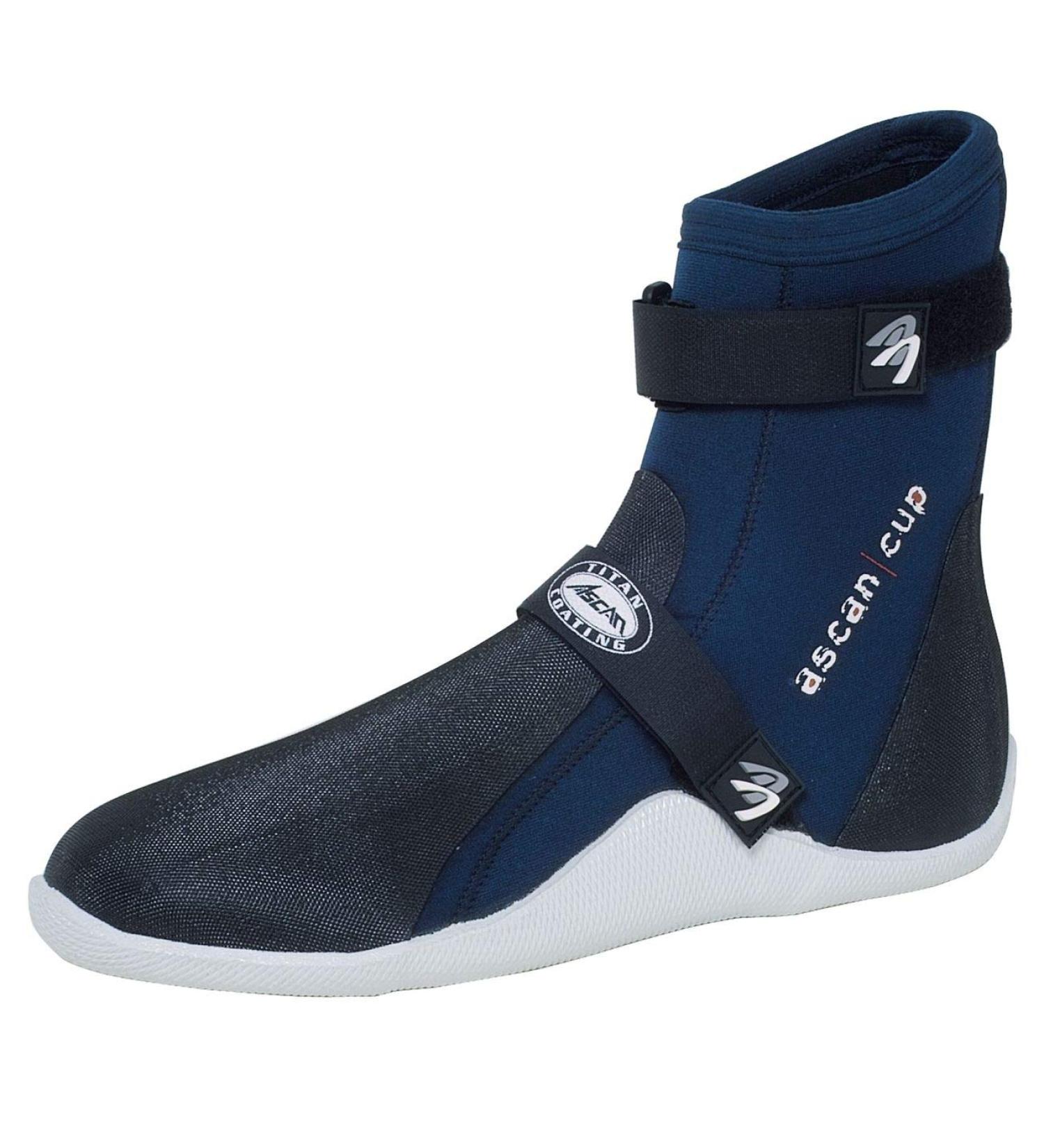 Ascan Unisex Neoprene Boots Cup Sail 39 EU Navy Blue Black White