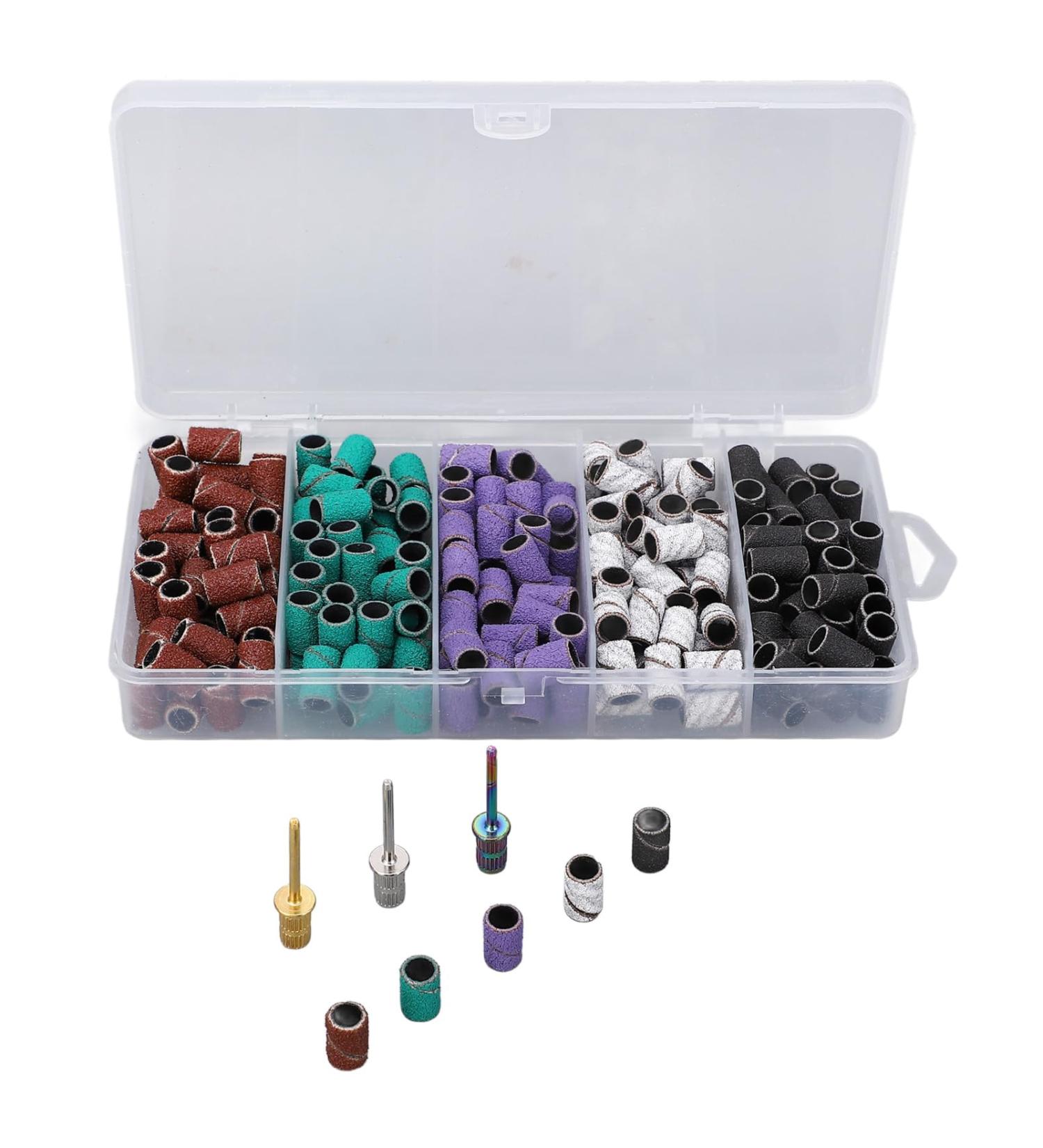 250pcs Small Sanding Band Set - Sandstone Material for Efficient Dead Skin Removal - Buy Online on GoSupps.com