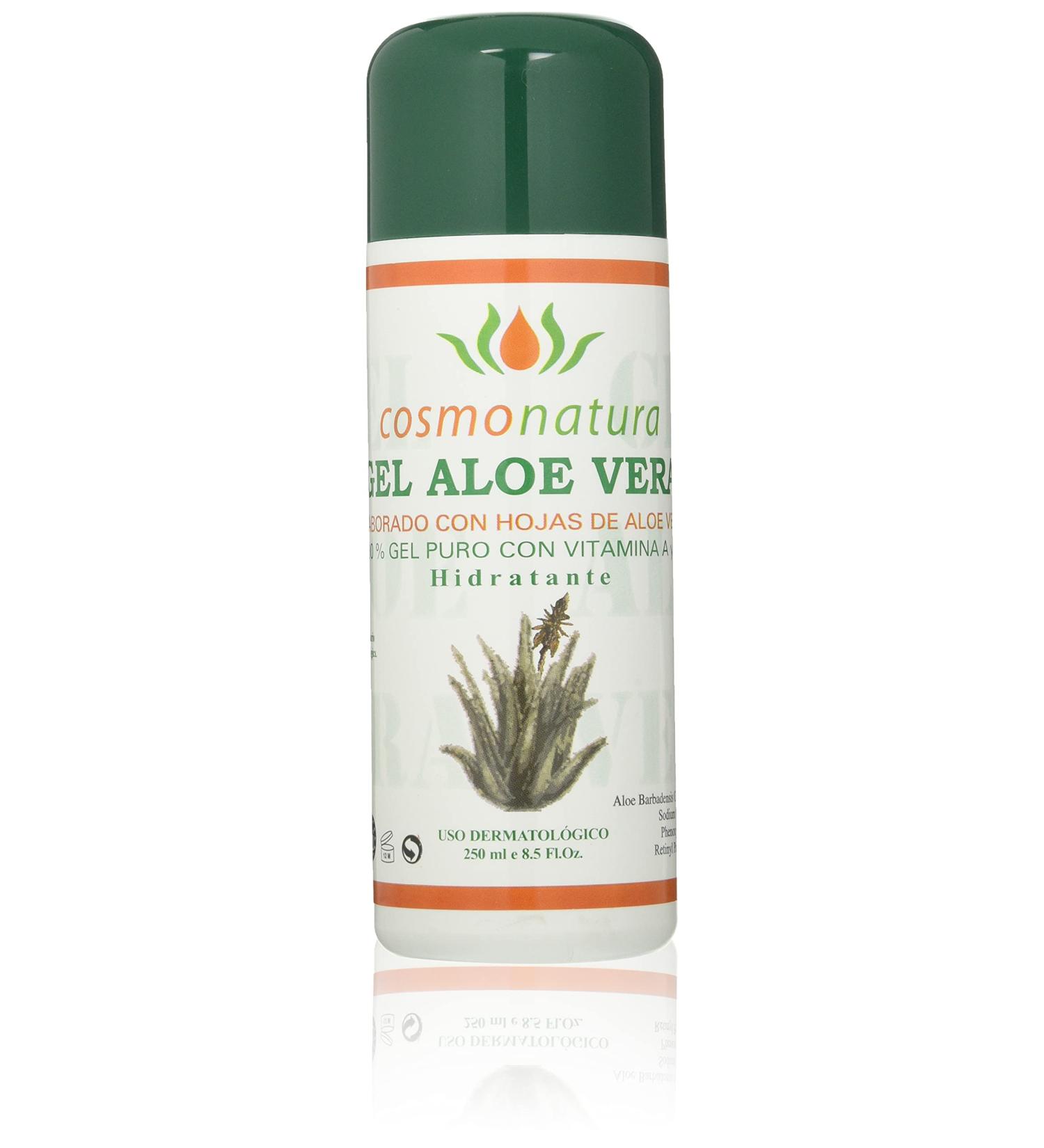 Natura Balear 30131 Aloe Vera Gel 250ml - Soothing Dermatological Skincare for All Skin Types - Shop Internationally - Buy Online on GoSupps.com