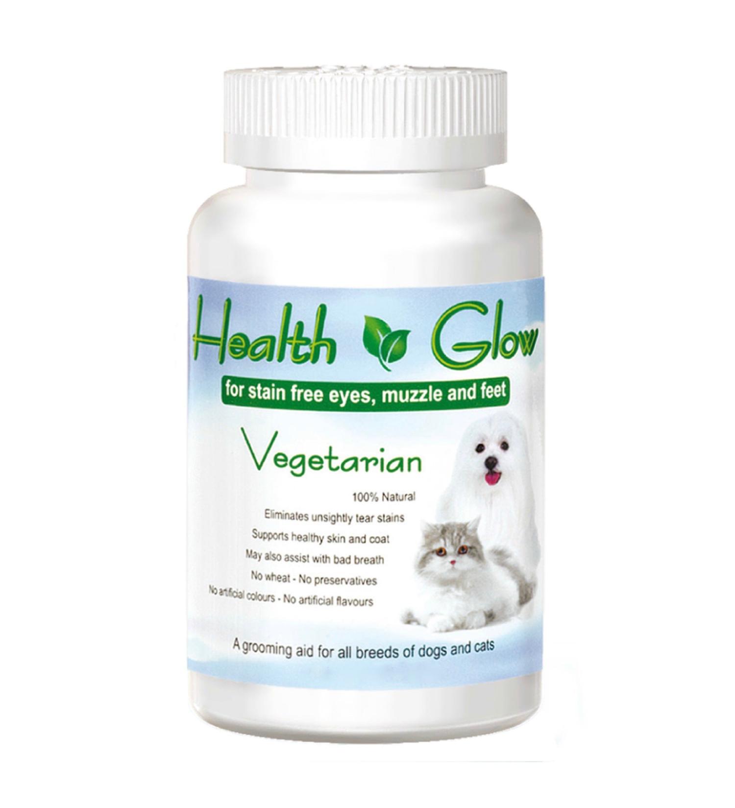 Health & Glow Organic Eye Cleaner for Dogs - 60g Tear-Stained Remover & Tearing Stone Solution for Watery Eyes & Discoloration - Buy Online on GoSupps.com