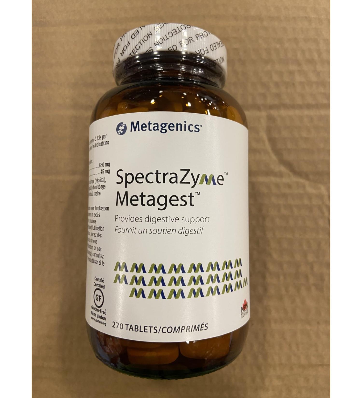 Metagenics - SpectraZyme Metagest - 270 Tablets - Buy Online on GoSupps.com