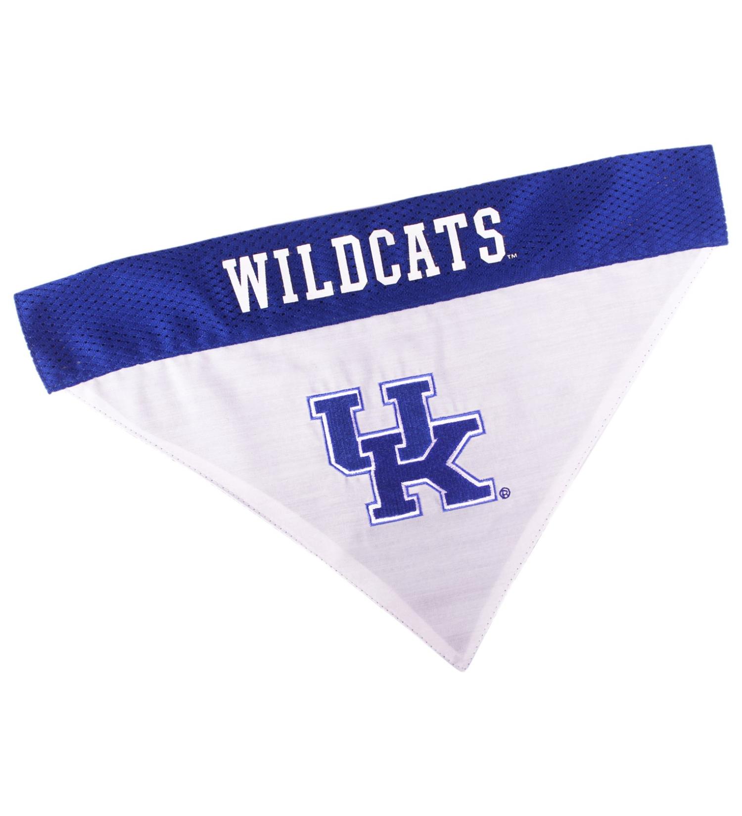 Pets First Collegiate Kentucky Wildcats Reversible Bandana - Large/X-Large - Buy Online on GoSupps.com