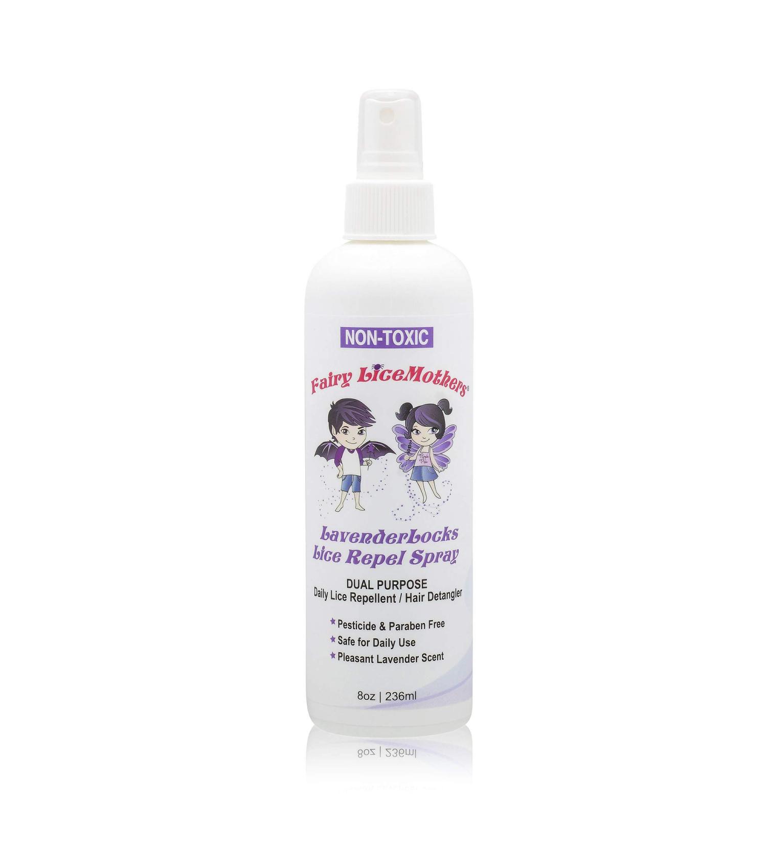 LavenderLocks Lice Prevention Spray | 8 fl oz | No Sulfate & Pesticides | Formulated with Lavender Oil - Buy Online on GoSupps.com