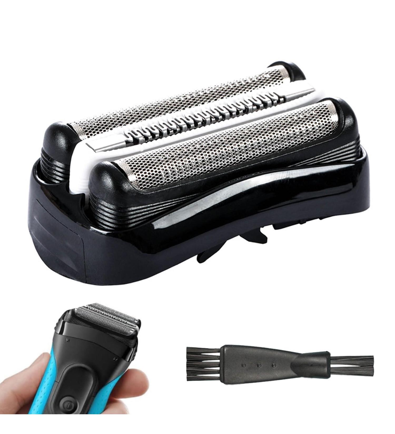 Clke Replacement Head for Braun Series 3 32B Men's Razor - Compatible with 300S 310S 3000S 3020S 3030S 3040S 3050CC 3090CC - Includes Double-End Brush - Buy Online on GoSupps.com