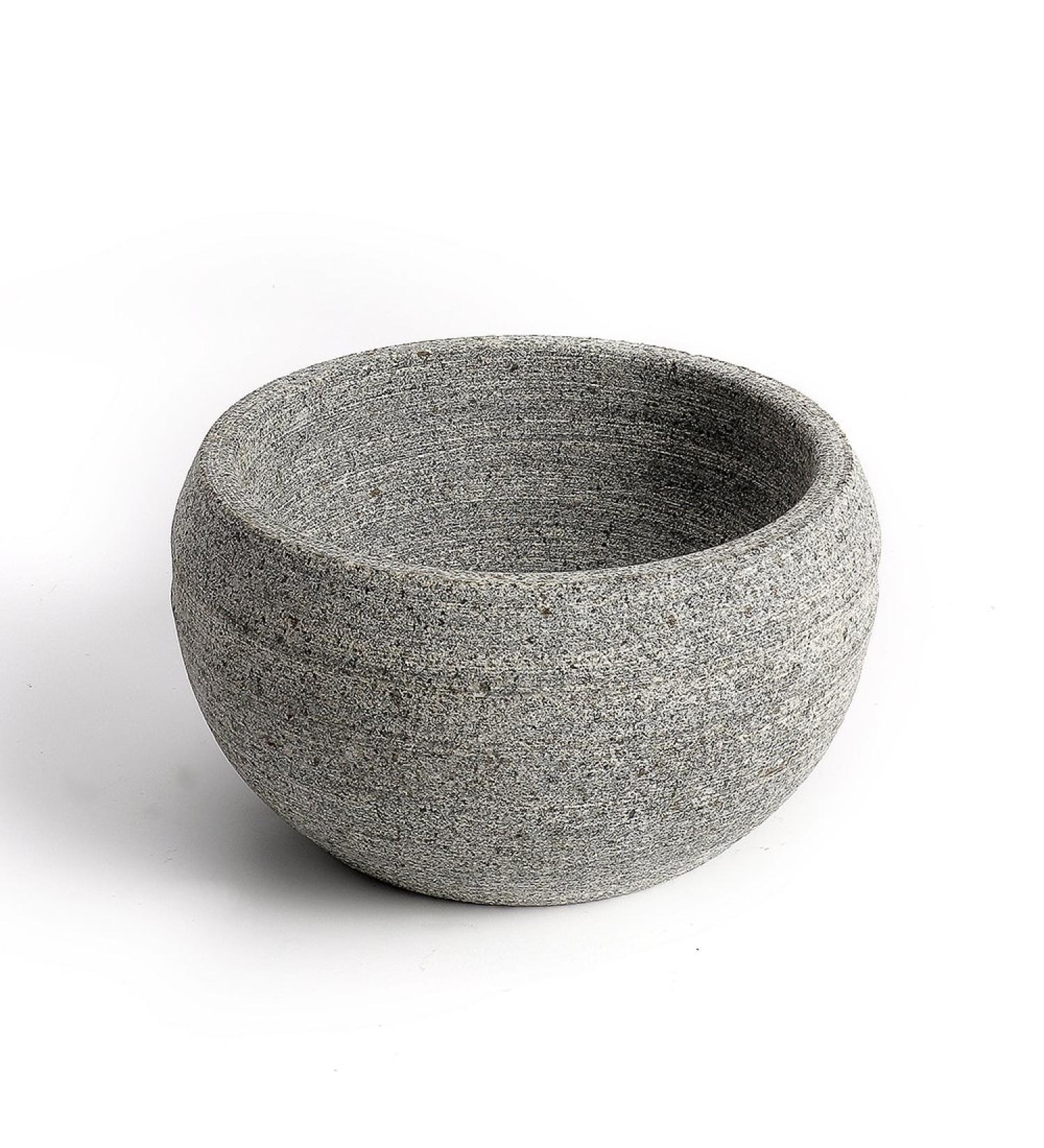 CHARMMAN Natural Granite Stone Shaving Soap & Cream Bowl for Men - Keep Warm, Easier to Lather Gray - Buy Online on GoSupps.com