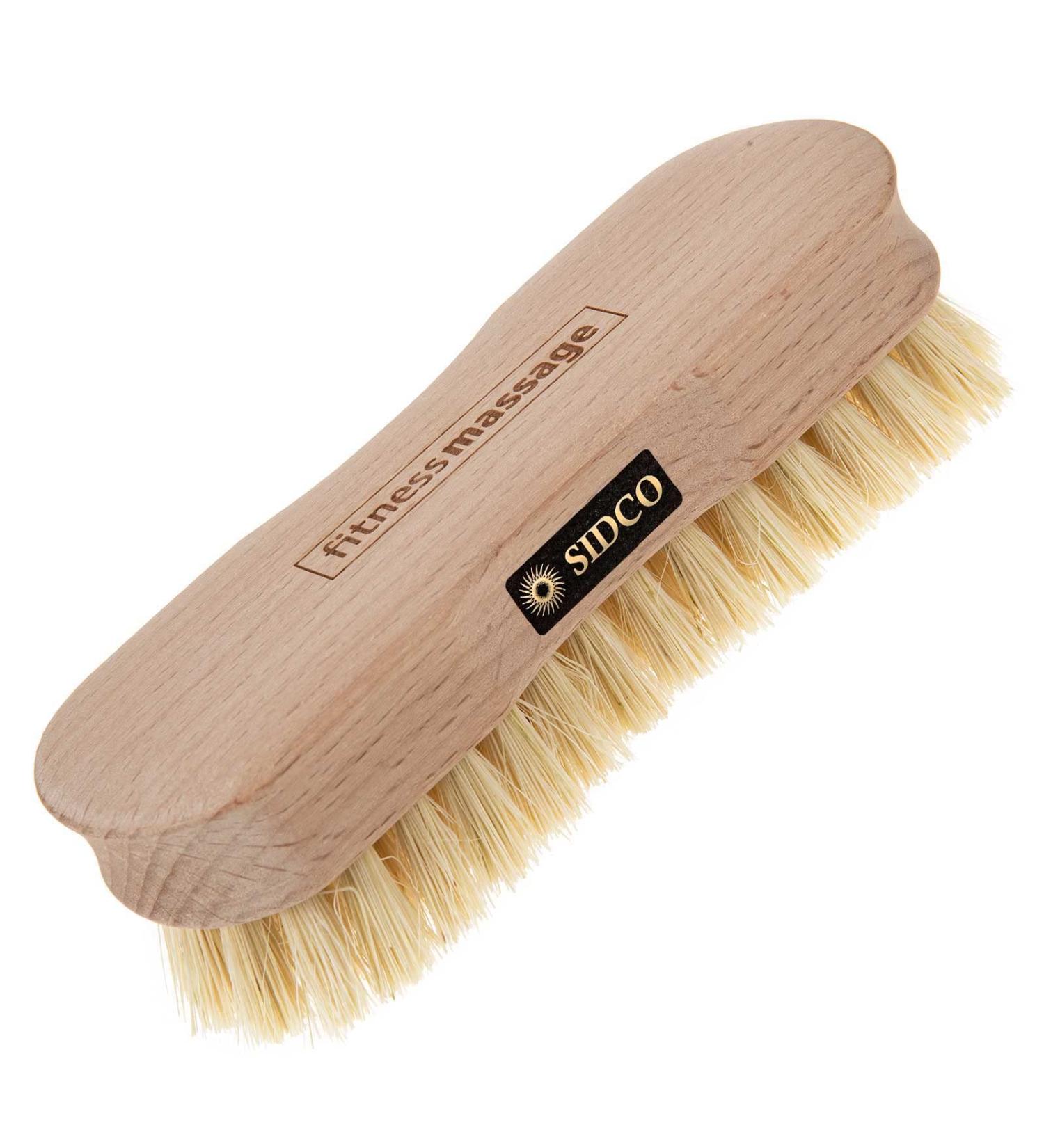 SIDCO Wooden Sauna Massage Brush | Back & Body Fitness Brush for Deep Tissue Relief - Buy Online on GoSupps.com