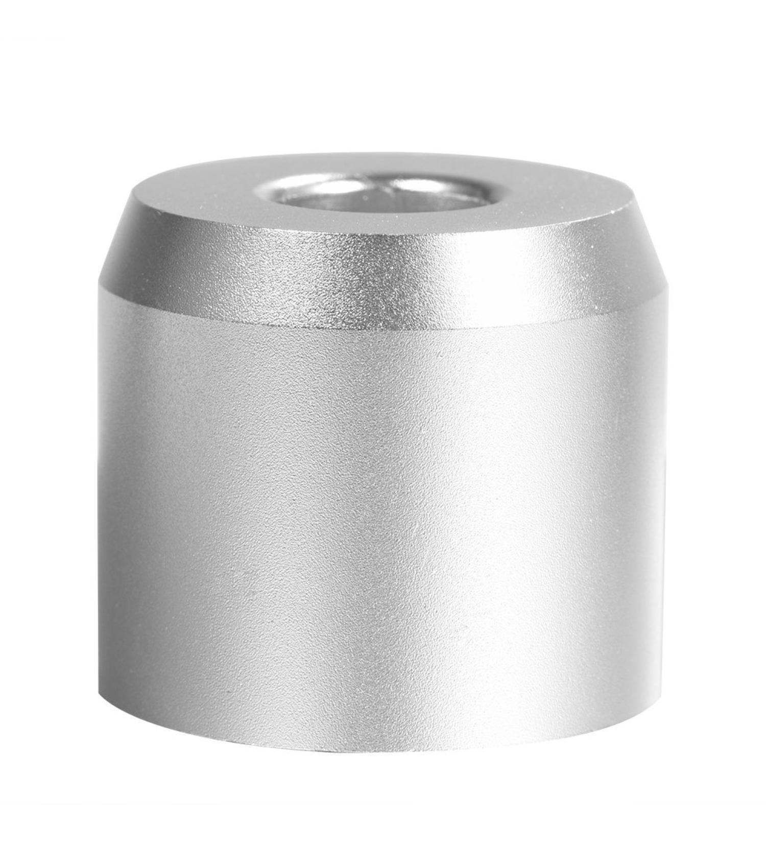 Qkiss Round Mustache Shaver Brush Base Razor Shaving Brush Stand Zinc Alloy Holder Stable(01#Silver) - Buy Online on GoSupps.com