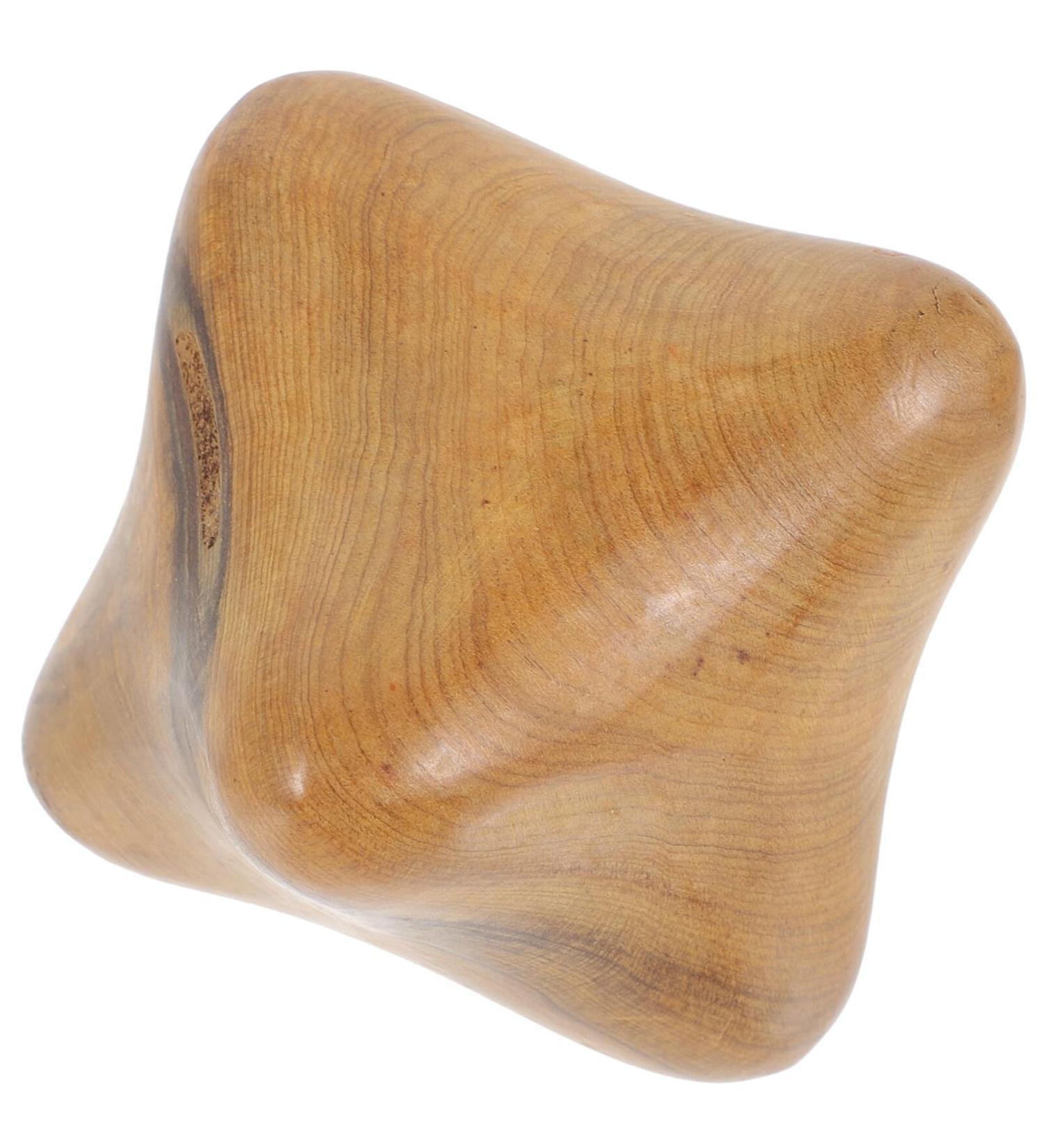 Hexagonal Hand Massage Ball - Wooden Palm Acupuncture & Trigger Point Relief Tool for Circuit Exercises | Gatuida - Buy Online on GoSupps.com