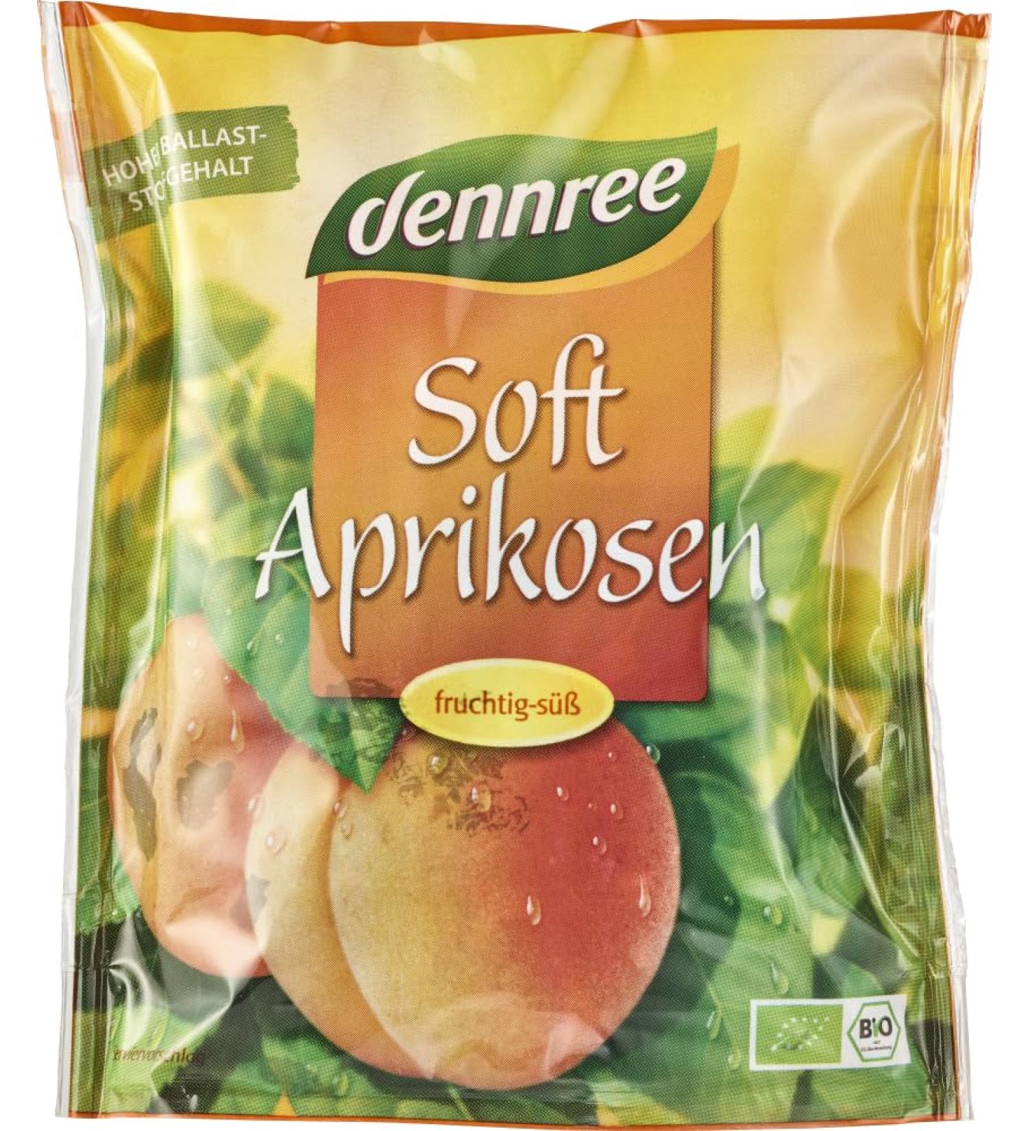 dennree dennree Soft apricots (200g) - Organic