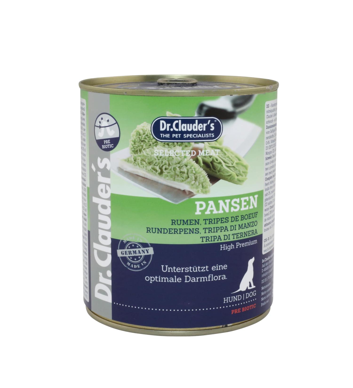 Dr. Clauder's Premium Dog Food Prebiotic Variety 6 x 800g 6 x 800g