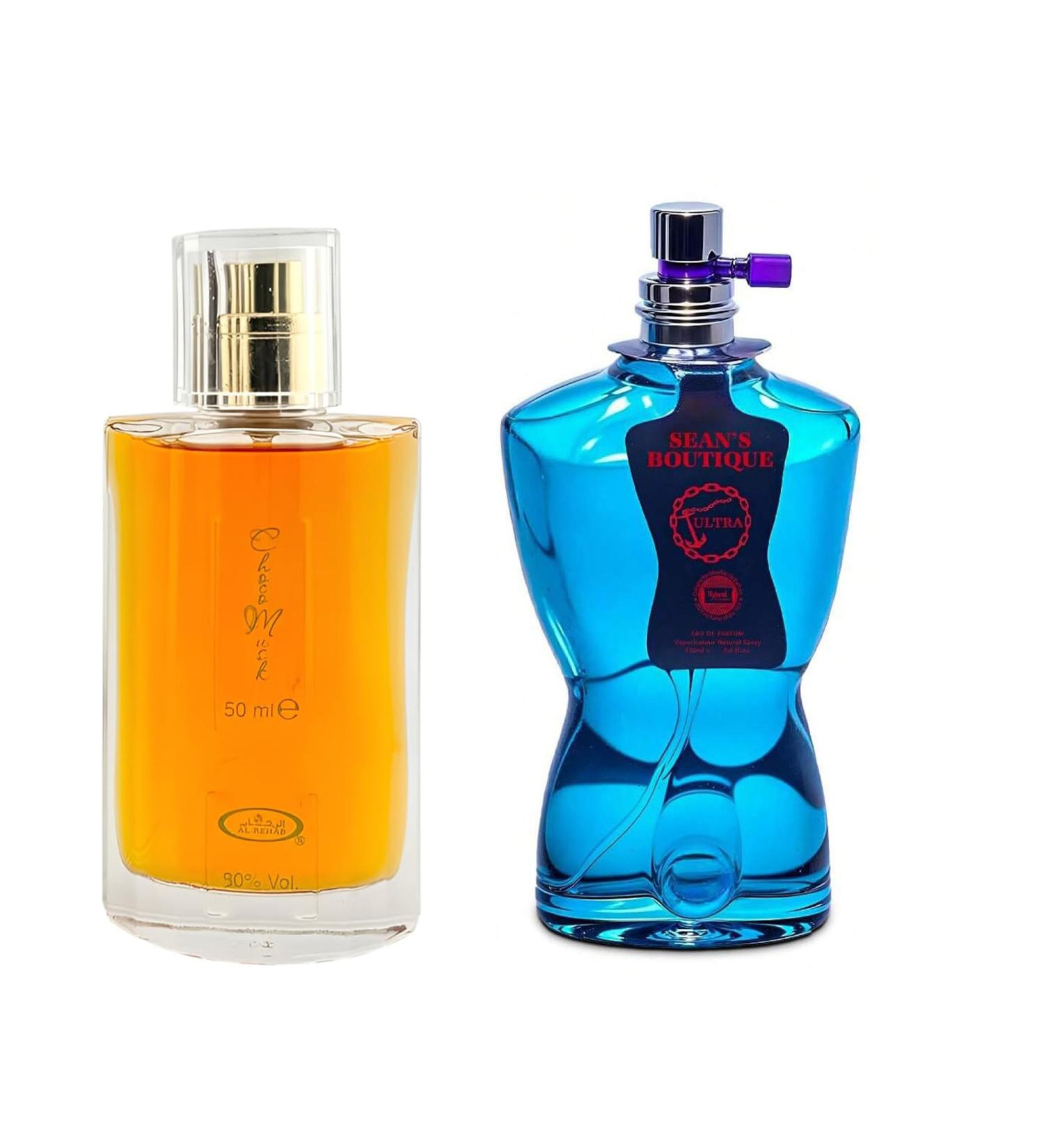 Choco Musk&Sean Ultra Men s Cologne-Rich Chocolate & Musk Eau De Toilette Long-Lasting Scent Perfume for Men Elegant Bottle 3.4 Fl Oz Fragrance for Refined Occasions Choco Musk&Sean Ultra 2.53 Fl Oz (Pack of 2) - Buy Online on GoSupps.com