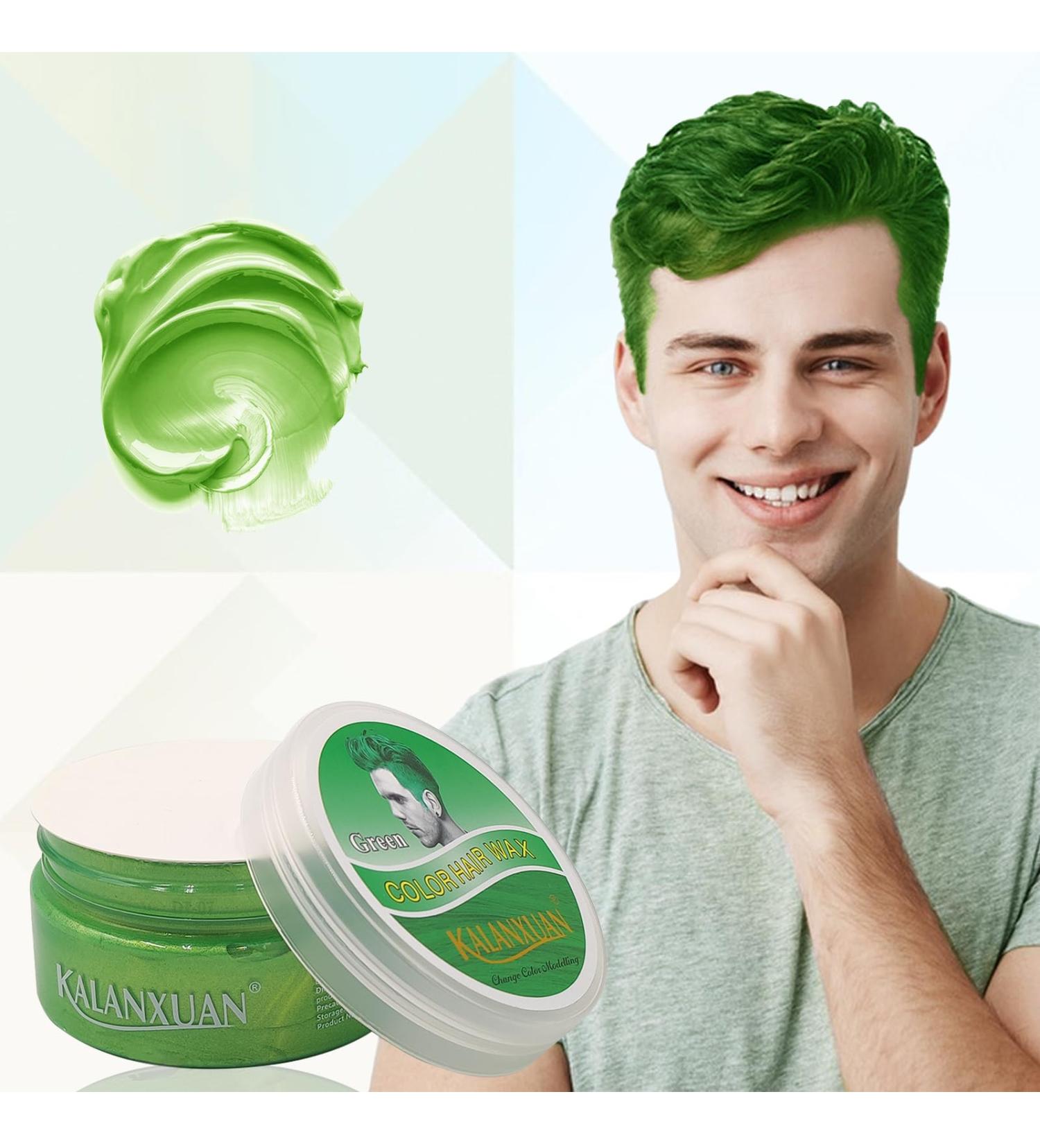 KOWLOON Hair Color Wax - Instant Hairstyle Cream for Men & Women | 3.52 oz Natural Hair Wax for Party Cosplay & Halloween - Buy Online on GoSupps.com