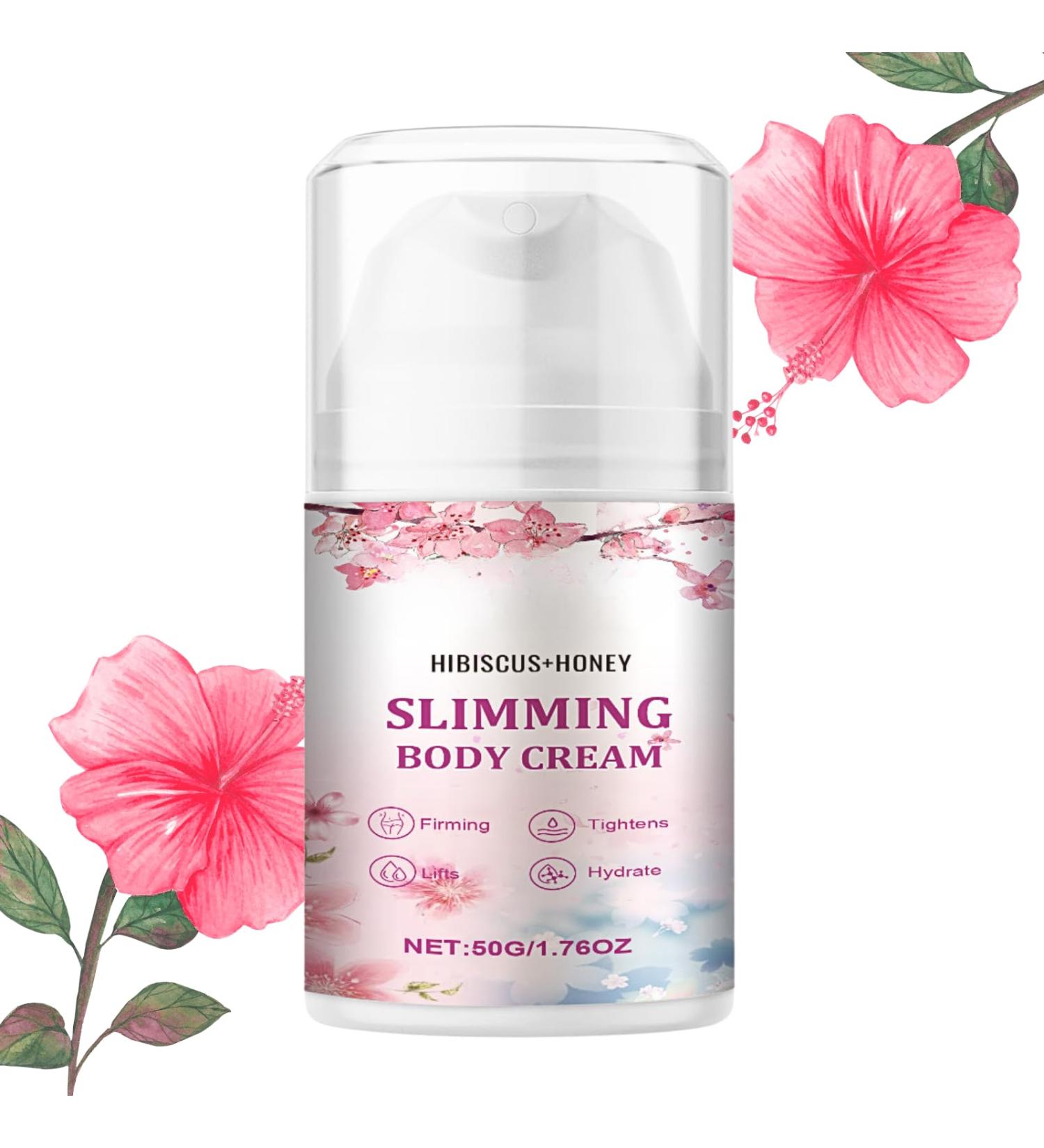 Skin Tightening Cream Body for Belly Fat Hibiscus & Honey Skin Firming Body Cream Cellulite Cream Hibiscus & Honey Body Shaping Cream Cellulite Remover Lifting Moisturizing Elasticity Natural - Buy Online on GoSupps.com