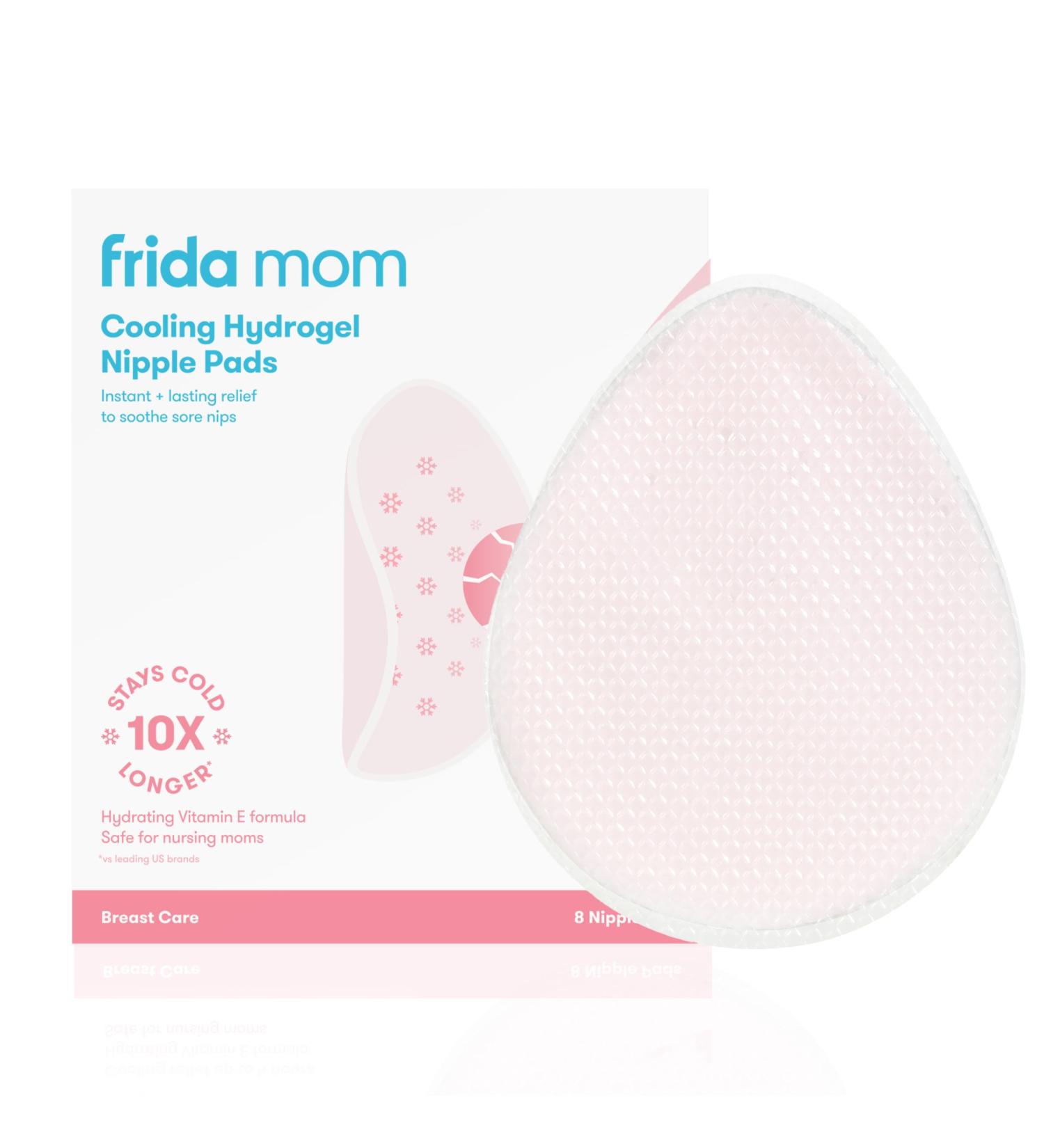 Frida Mom Nursing Pads - Cooling Hydrogel Nipple Pads for Soothing Sore Nipples | Breastfeeding Essentials (8ct) Shop Internationally - Buy Online on GoSupps.com