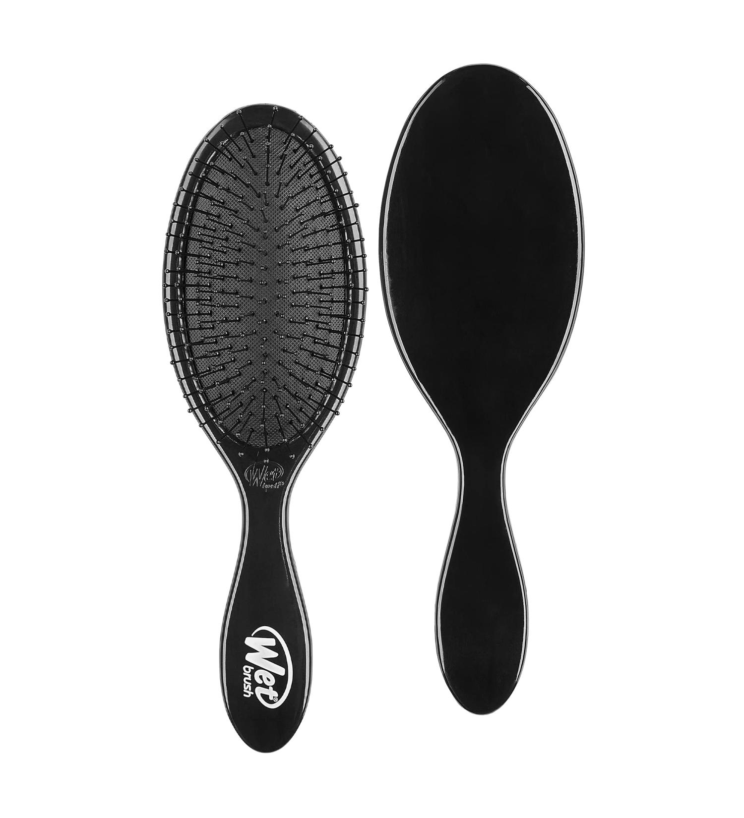 Wet Brush Original Detangler Hair Brush - Classic Black | Ultra-soft IntelliFlex Bristles | For All Hair Types - Women & Men | Wet & Dry Hair - Buy Online on GoSupps.com