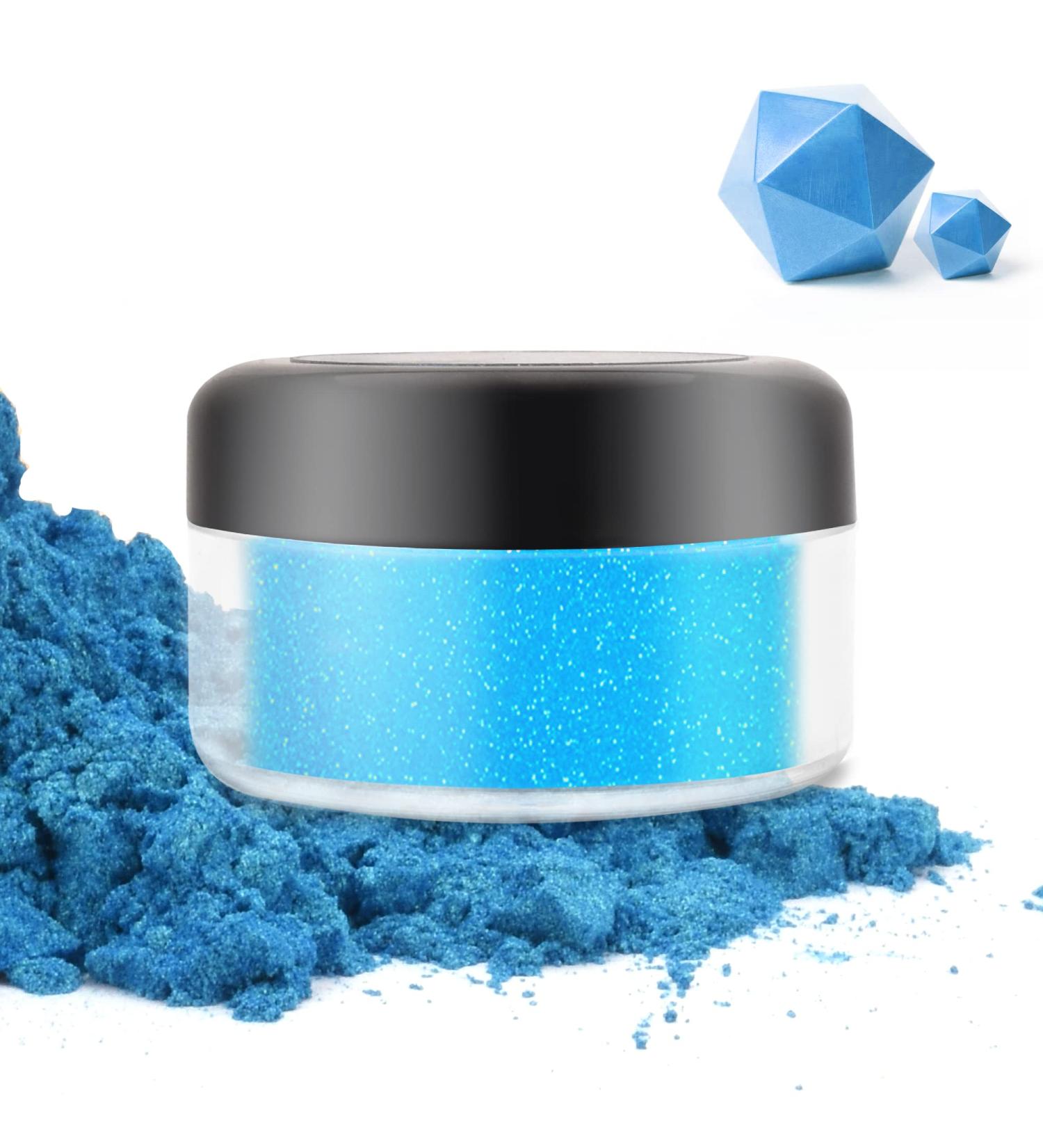 Buy Teal Edible Glitter - 10g Metallic Food Color Powder for Cakes Cookies & Drinks | Perfect for Decorating Sweets - Buy Online on GoSupps.com