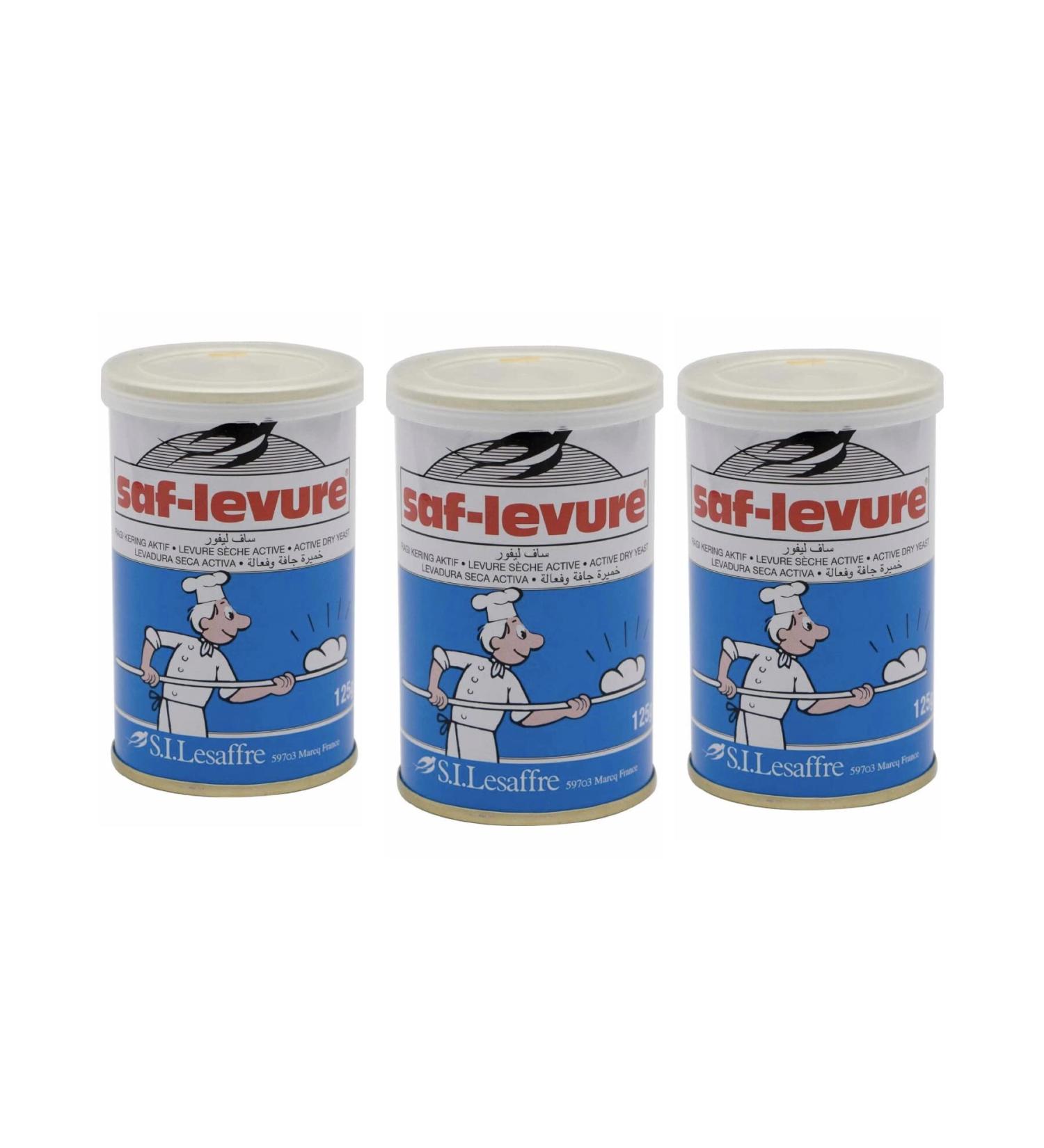 Lesaffre Saf - Levure Active Dried Yeast (3X125g) Pack - Buy Online on GoSupps.com