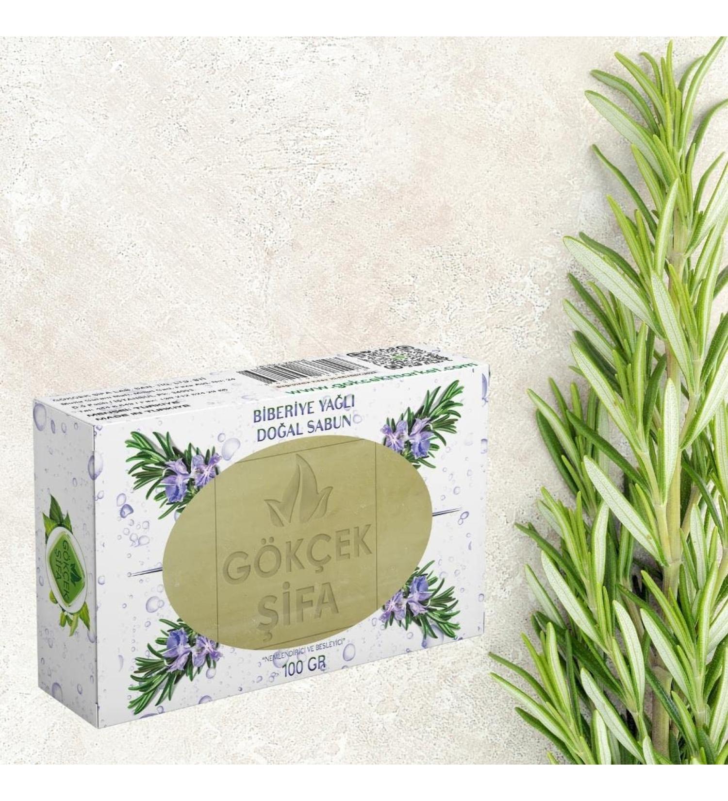  G k ek ifa G k ek ifa - Natural Rosemary Soap - Moisturizing and Nourishing - 100g - For face body and hair - Suitable for all skin types - No chemical additives - Rosmarinus - Buy Online on GoSupps.com