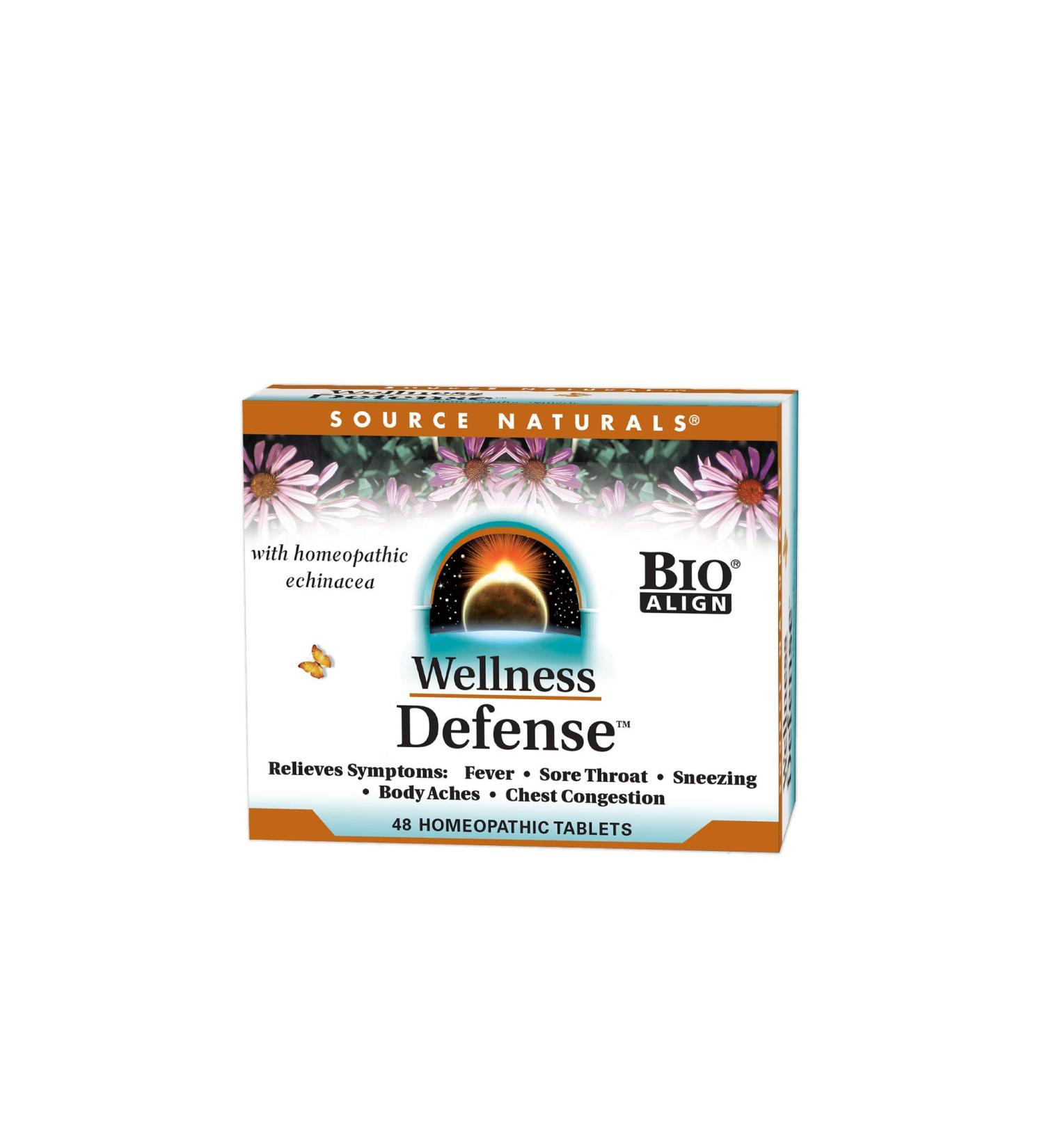 Source Naturals Wellness Defense - Immune Support Supplement - 48 Tablets - Buy Online on GoSupps.com
