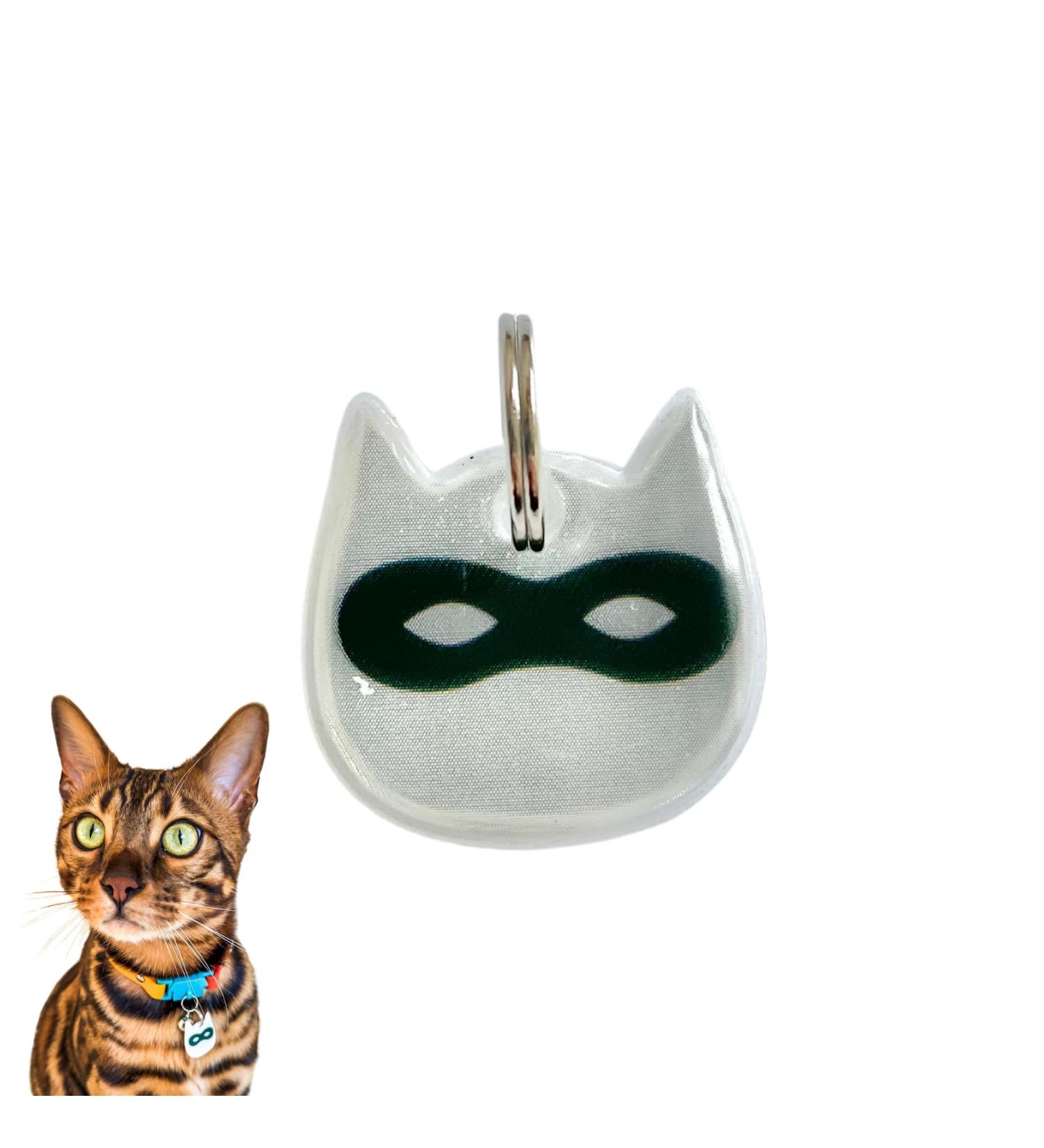 Kittyrama Reflective Cat Pendant - Waterproof & Secure | Perfect for Reflective Cat Collars | Shop Silver Ninja & More! - Buy Online on GoSupps.com