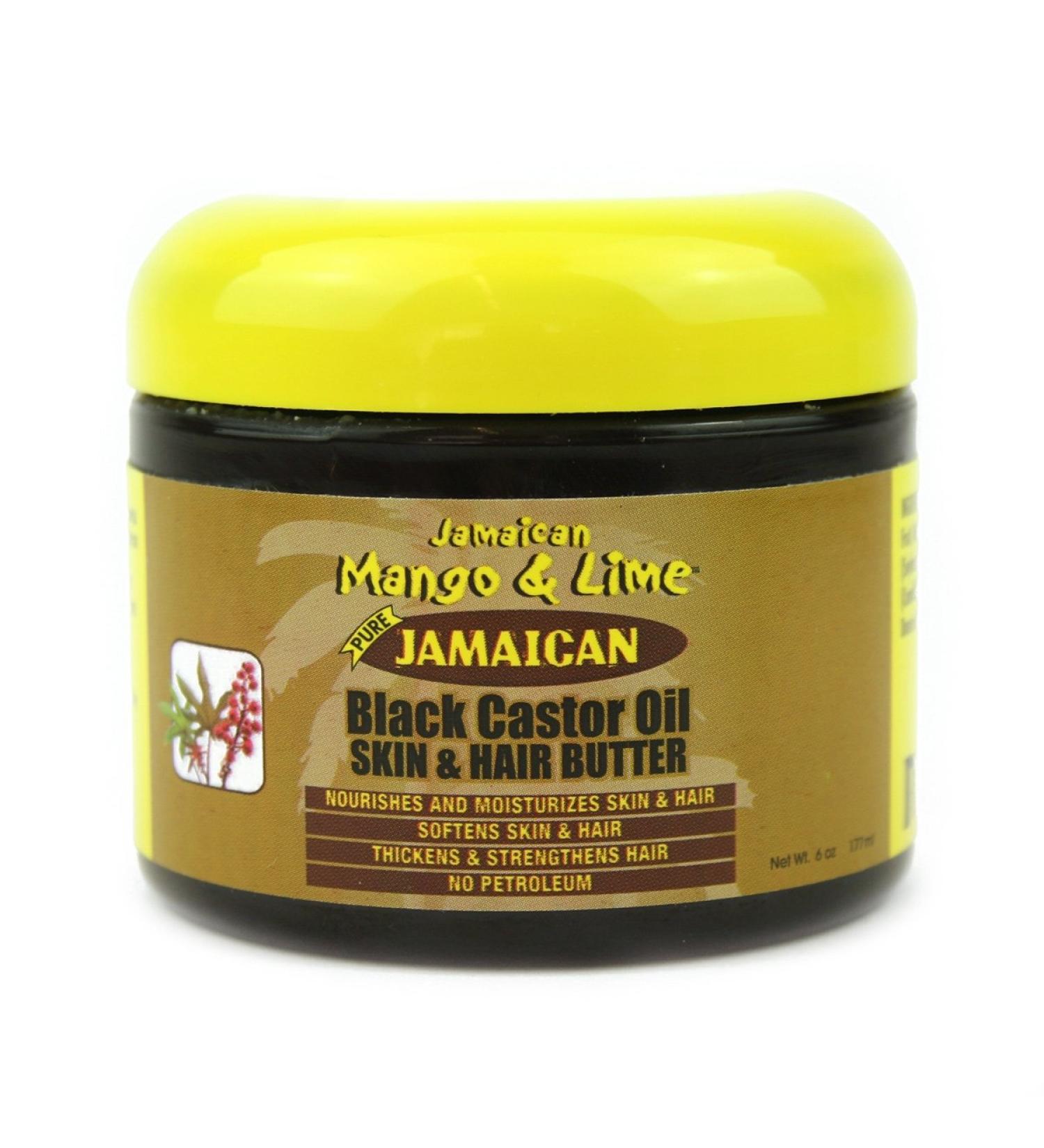 Jamaican Mango & Lime Black Castor Hair & Body Butter (6 oz) 175 ml - Buy Online on GoSupps.com
