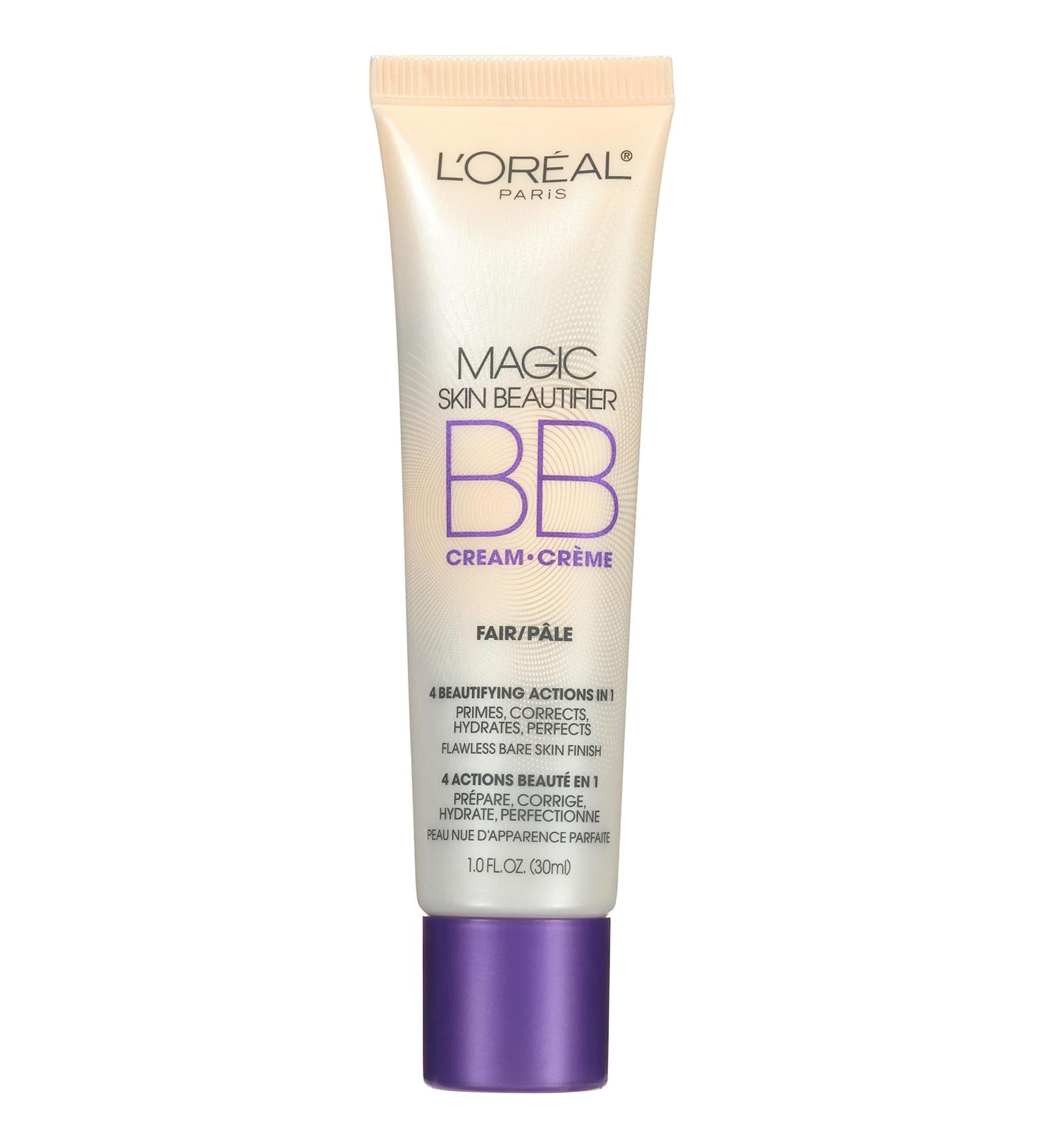 L Or al Paris Skin Beautifier Magic BB Cream 4-in-1 Ultra-Light Lotion Fair 30 mL New Formula Fair - Buy Online on GoSupps.com