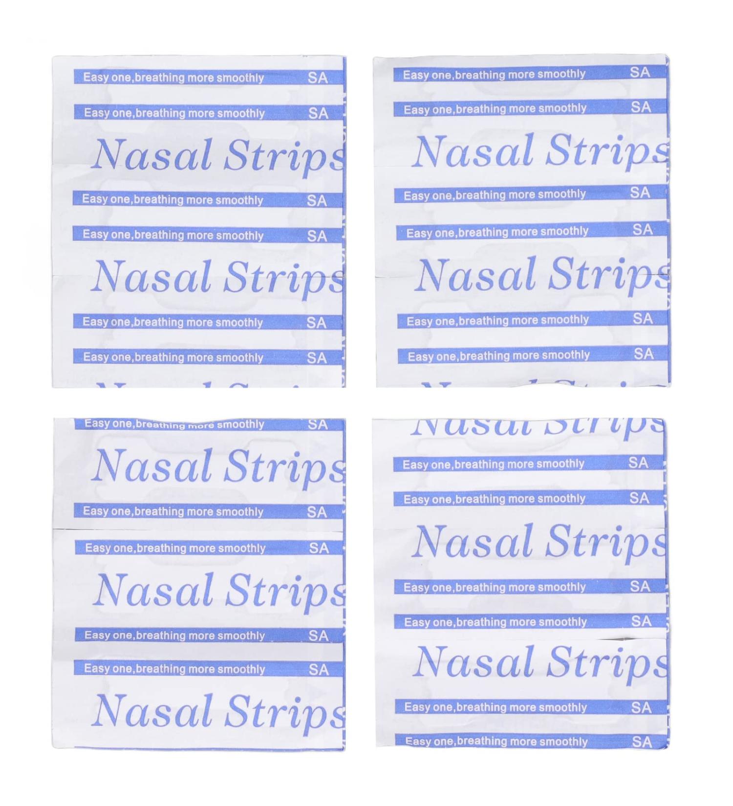100pcs Sleeping Nasal Strips for Easy Breathing and Stress Relief - Buy Online on GoSupps.com