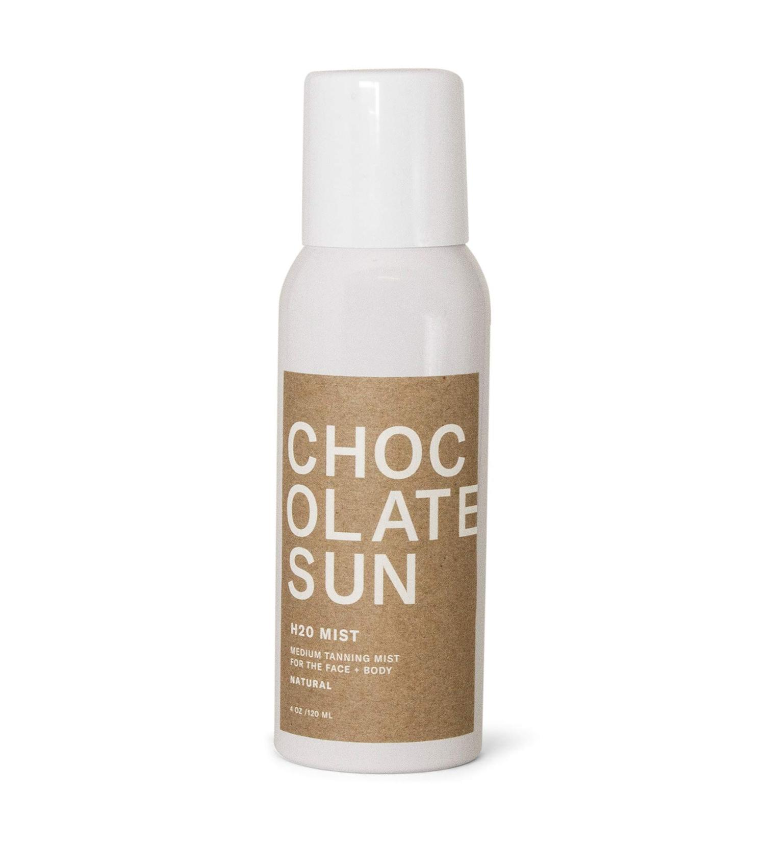 Organic H20 Glow Tanning Mist Medium-Dark 4 oz | Chocolate Sun | Clean Non-Toxic Formula - Buy Online on GoSupps.com