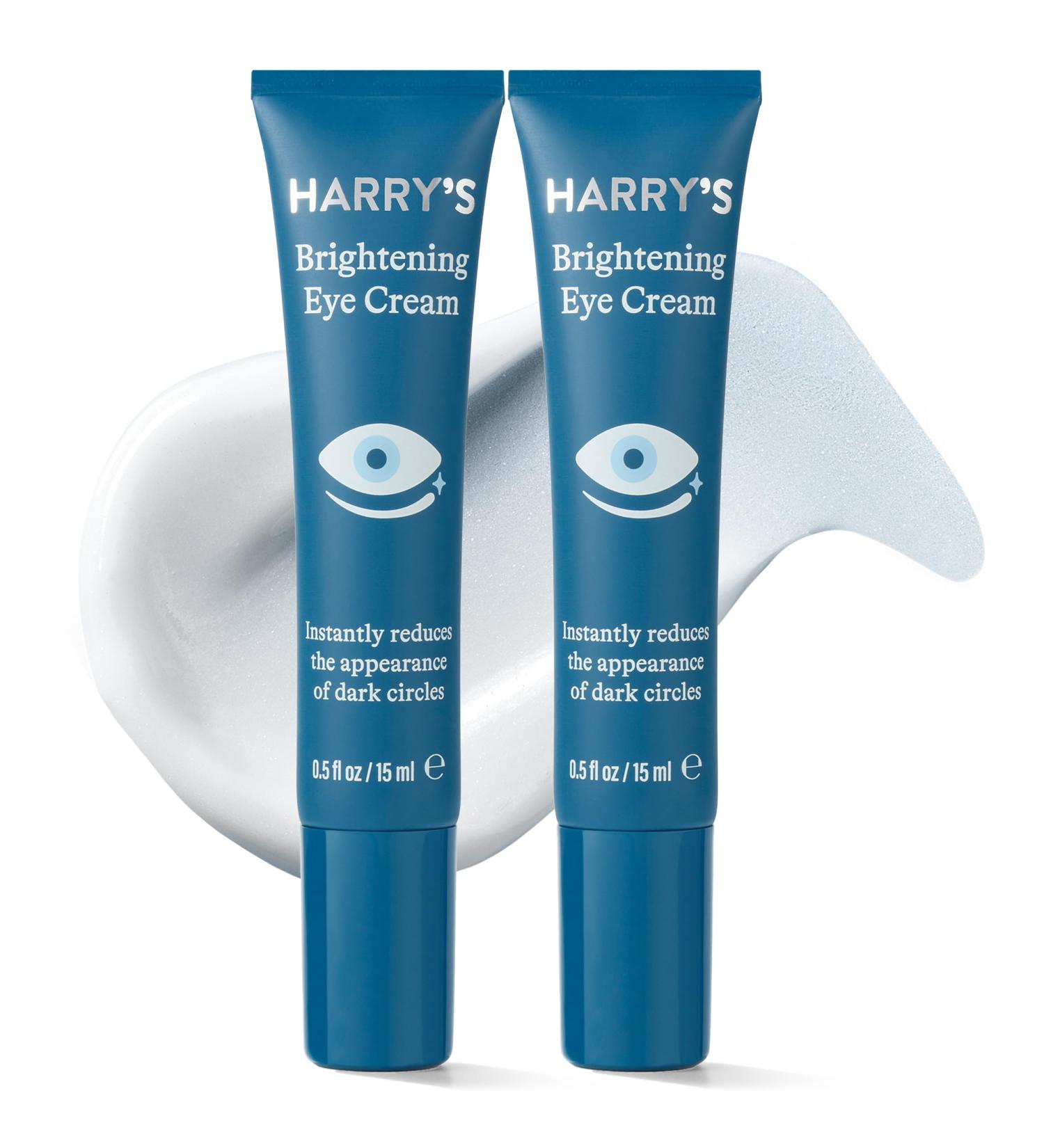 Harry's Harry's Pack of 2 brightening eye creams 15ml for dark shadows under the eyes. - Buy Online on GoSupps.com