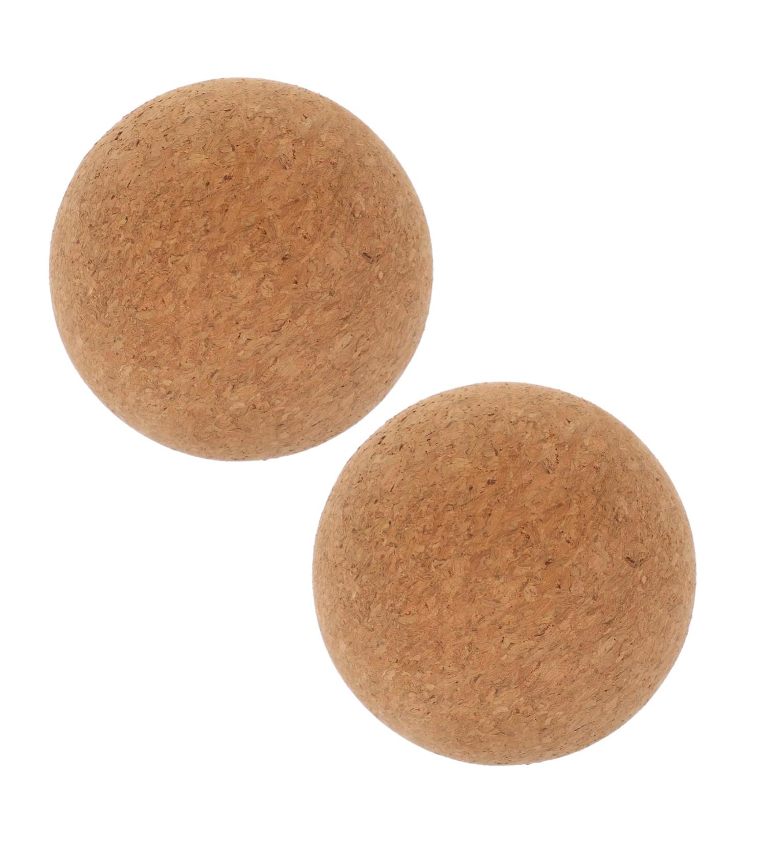 Hapinary Cork Yoga Ball - High Density Myofascial Massage Ball for Fitness - 100mm Gym Device - Buy Online on GoSupps.com