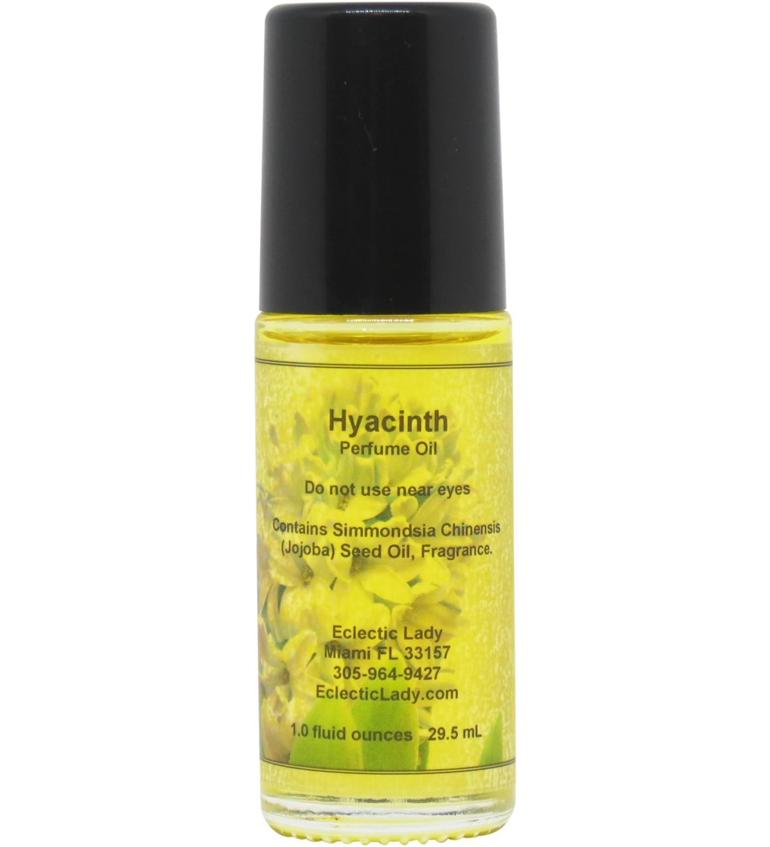 Hyacinth Long Lasting Perfume Oil - Portable Roll-on Floral Fragrance - Travel Size & Sweet Scented Body Oil for Women - Essential Oil for Spring & Summer Season or for Daily Use (1.0 Oz) - Buy Online on GoSupps.com
