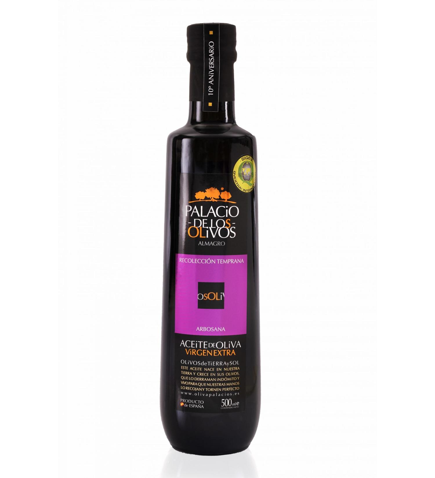 PALACIO DE LOS OLIVOS - Extra Spanish Virgin Olive Oil (Arbosana variety) - 500 ml