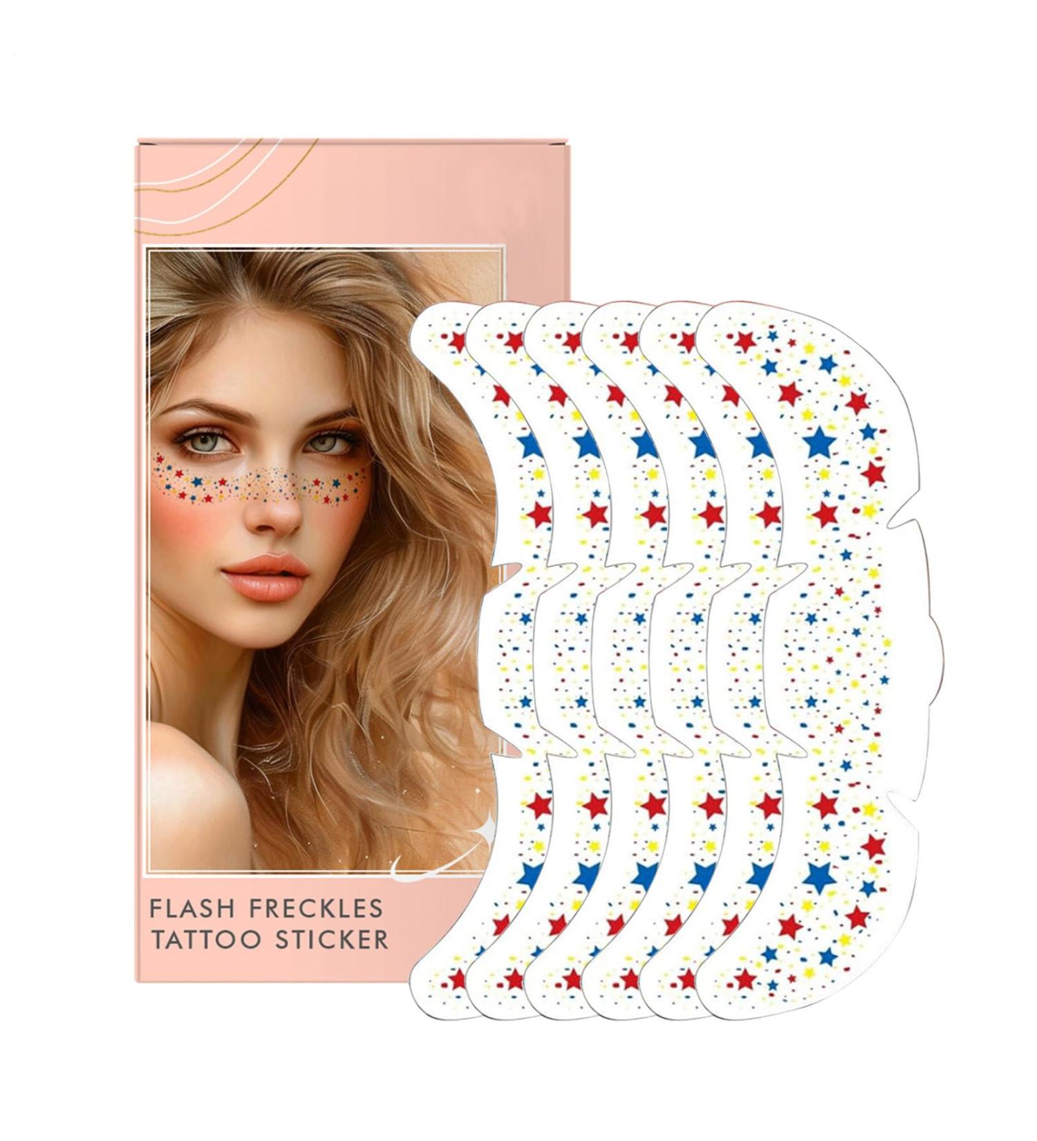 Makeup Plasters Waterproof Temporary Makeup Skin decoration for performances parties women and girls - Buy Online on GoSupps.com