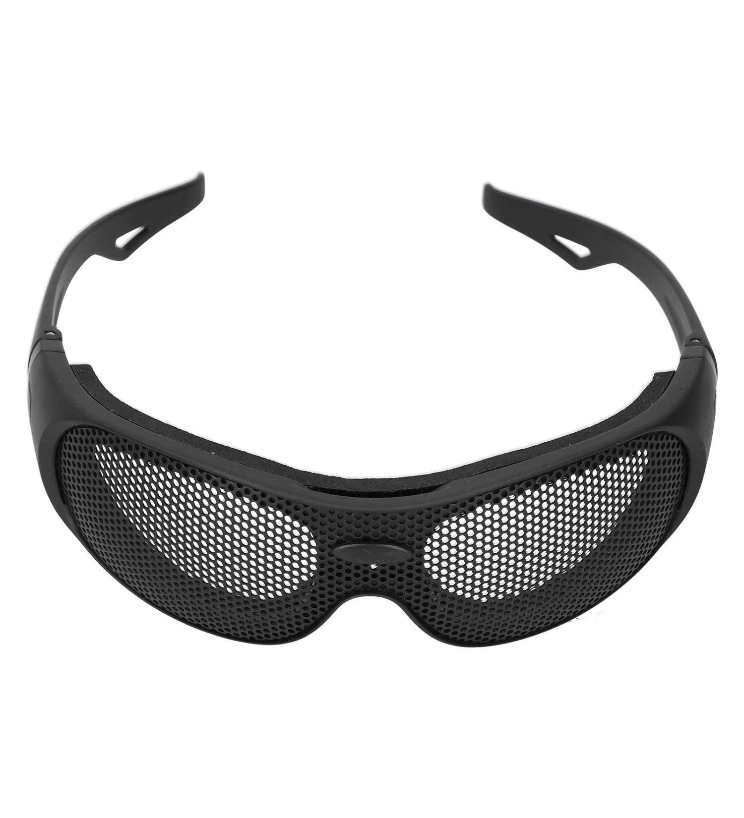 Lwuey Tactical Airsoft Glasses | UV400 Metal Mesh Paintball Safety Eyewear | Windproof & Breathable for Military Fans & CS Game - Buy Online on GoSupps.com