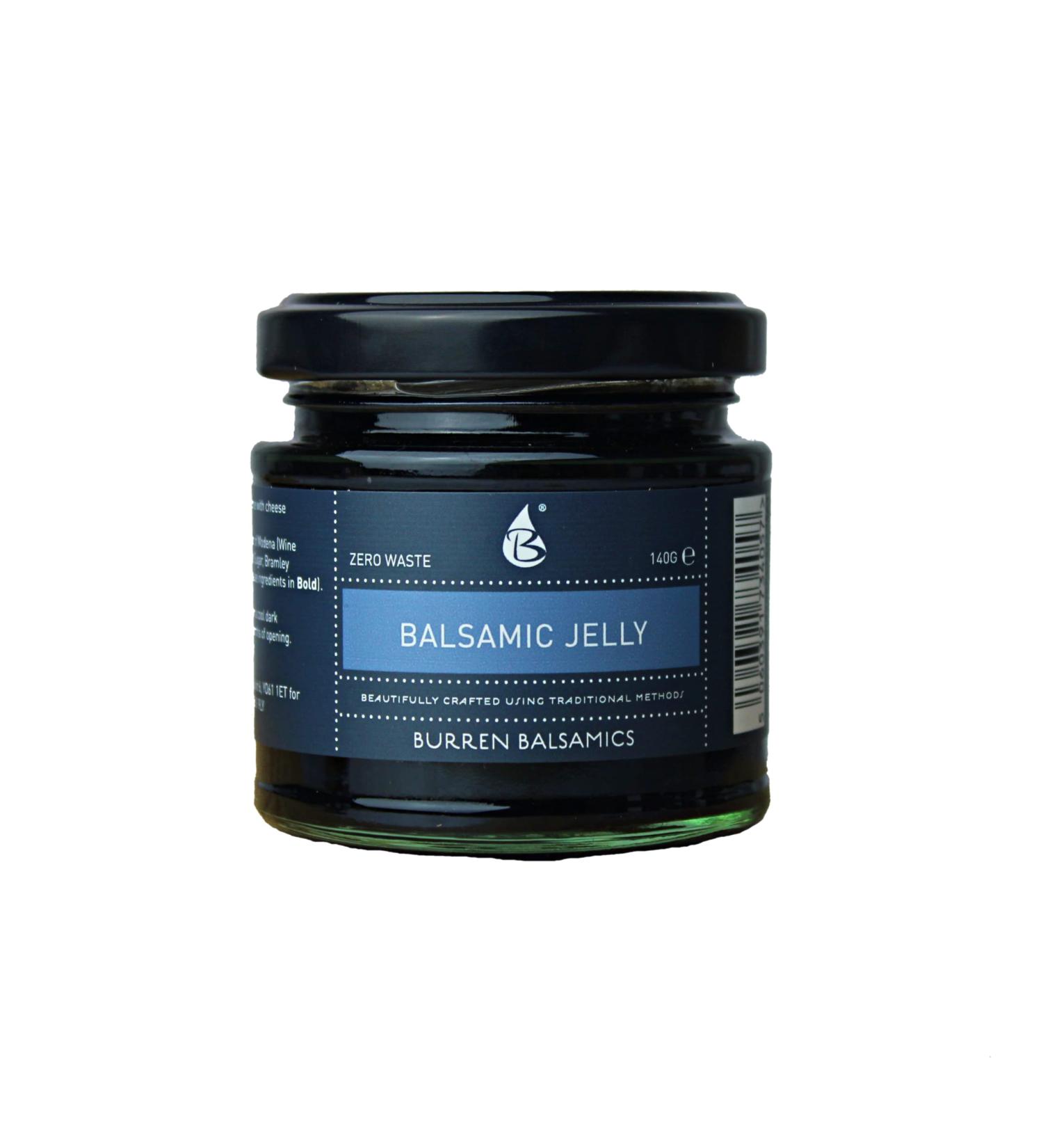 Burren Balsamics Black Balsamic Jelly 140g - Buy Online on GoSupps.com