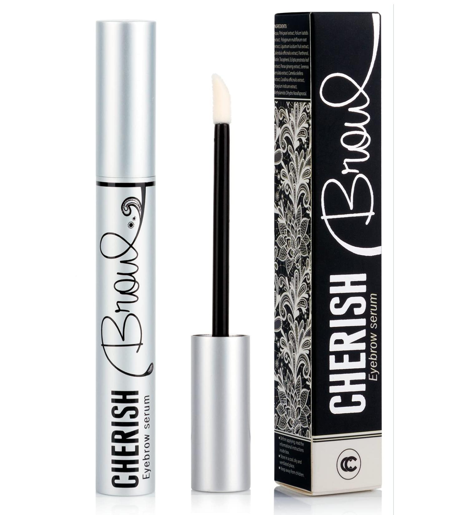Eyebrow Growth Serum - Cherisher | Conditioner That Cherish Your Natural Brows Make It Bold Thick And Defined | Enhancer That Stimulates Regrowth New Eyebrows - Buy Online on GoSupps.com