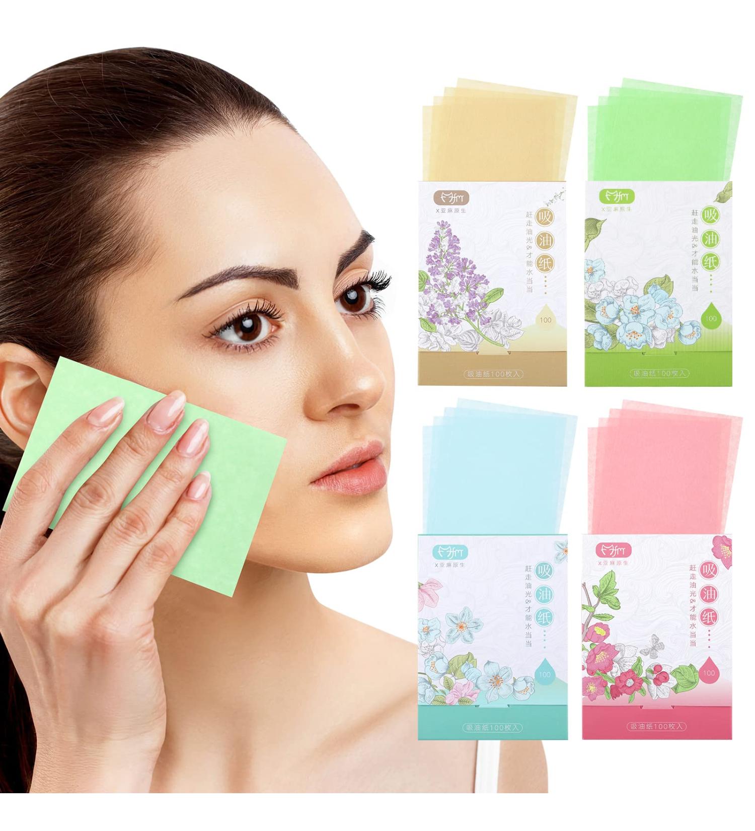 PROUSKY Oil Blotting Sheets - 400 Sheets Makeup Blotting Papers for Face - Translucent Oil Absorbing Tissues for Fresh & Smooth Skin - Buy Online on GoSupps.com