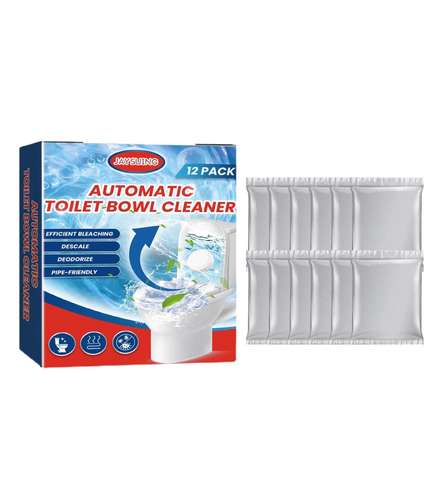 Automatic Toilet Bowl Cleaner Tablets - Ultra-Clean Toilet Cleaners for Deodorizing& Descaling | Sustained-Release Toilet Tank Cleaners for Deodorizing & Descaling Household Toilet Wynott - Buy Online on GoSupps.com