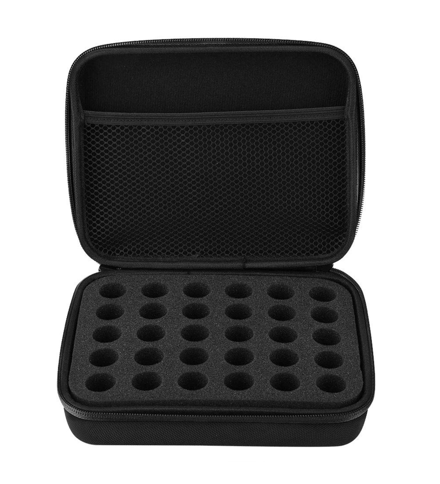 CHICIRIS Essential Oil Storage Bag | Travel Case for Beauticians | Black Essential Oil Organizer - Buy Online on GoSupps.com