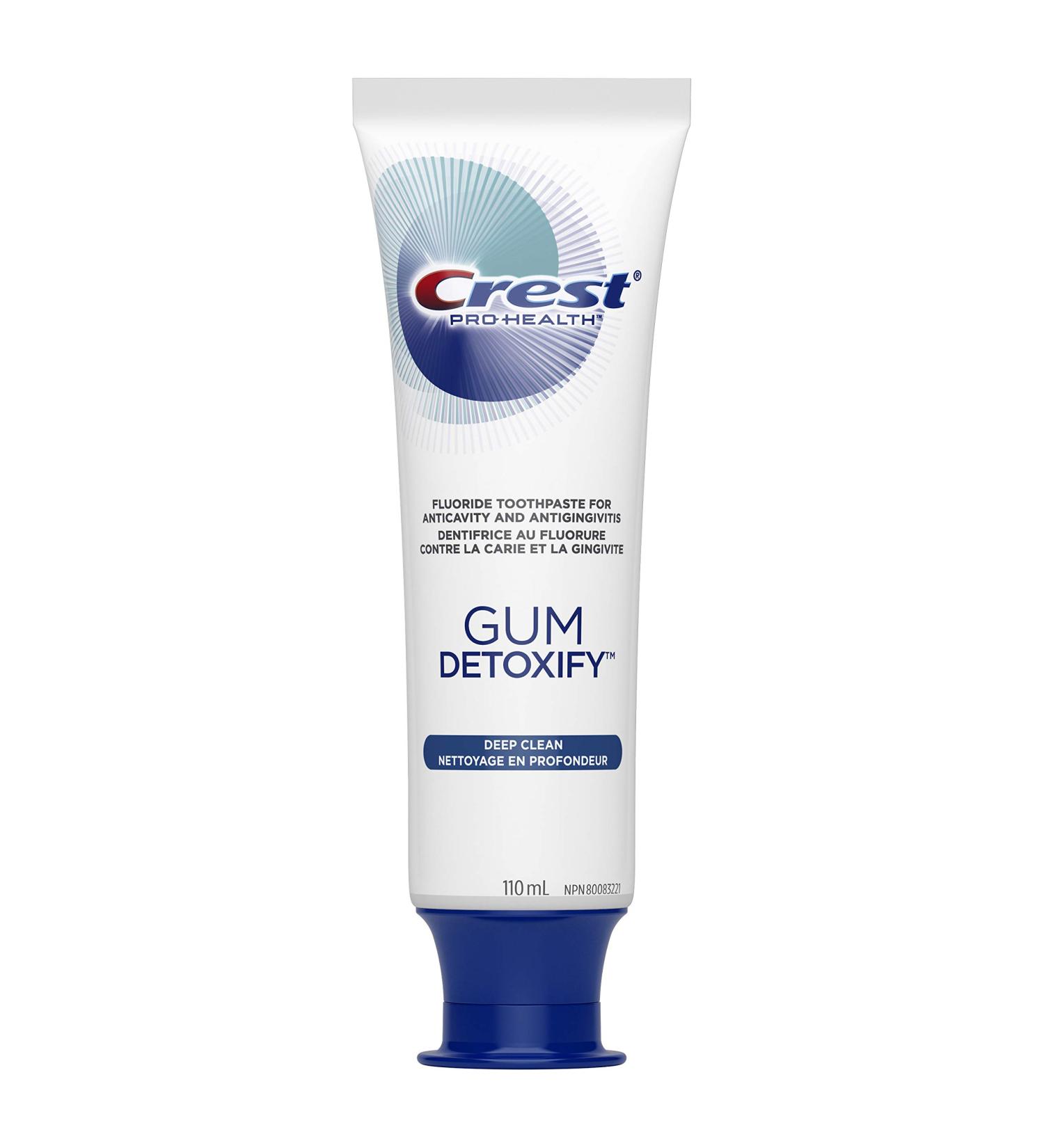 Crest Pro-Health Toothpaste Gum Detoxify Deep Clean 110 mL - Buy Online on GoSupps.com