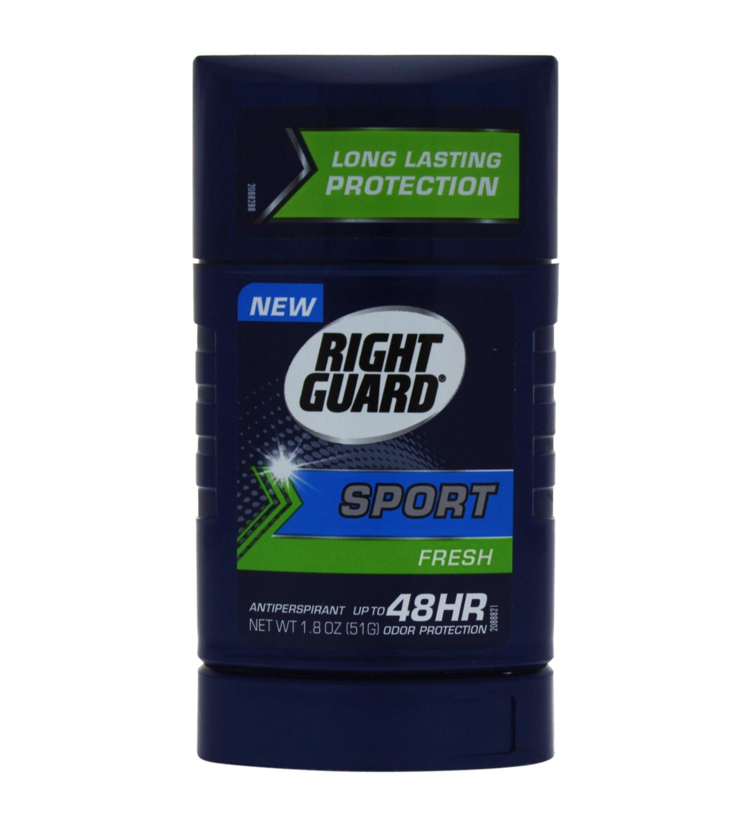 Right Guard Sport Antiperspirant Deodorant Invisible Solid Stick Fresh 1.8 oz - Pack of 12 - Buy Online on GoSupps.com
