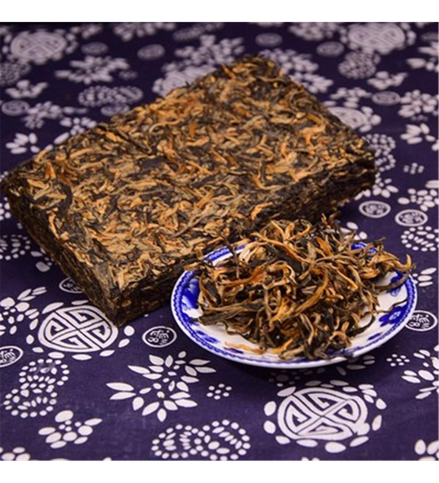 250g Fengqing Dianhong Th comprim Yunnan DianHong Brique de th noir - Buy Online on GoSupps.com