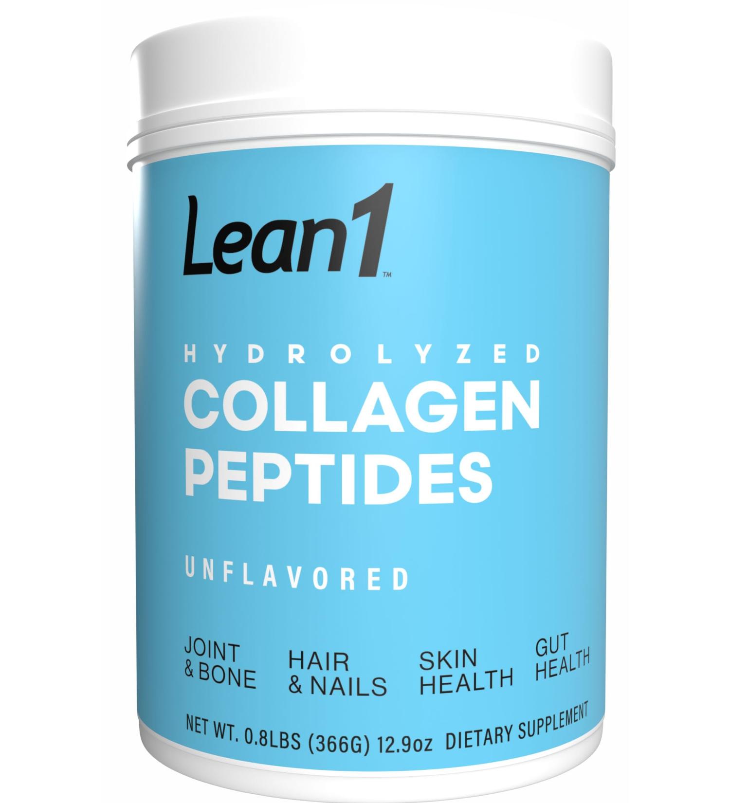 N53 Lean1 Hydrolyzed Collagen Peptides 37 Servings unflavored - Buy Online on GoSupps.com