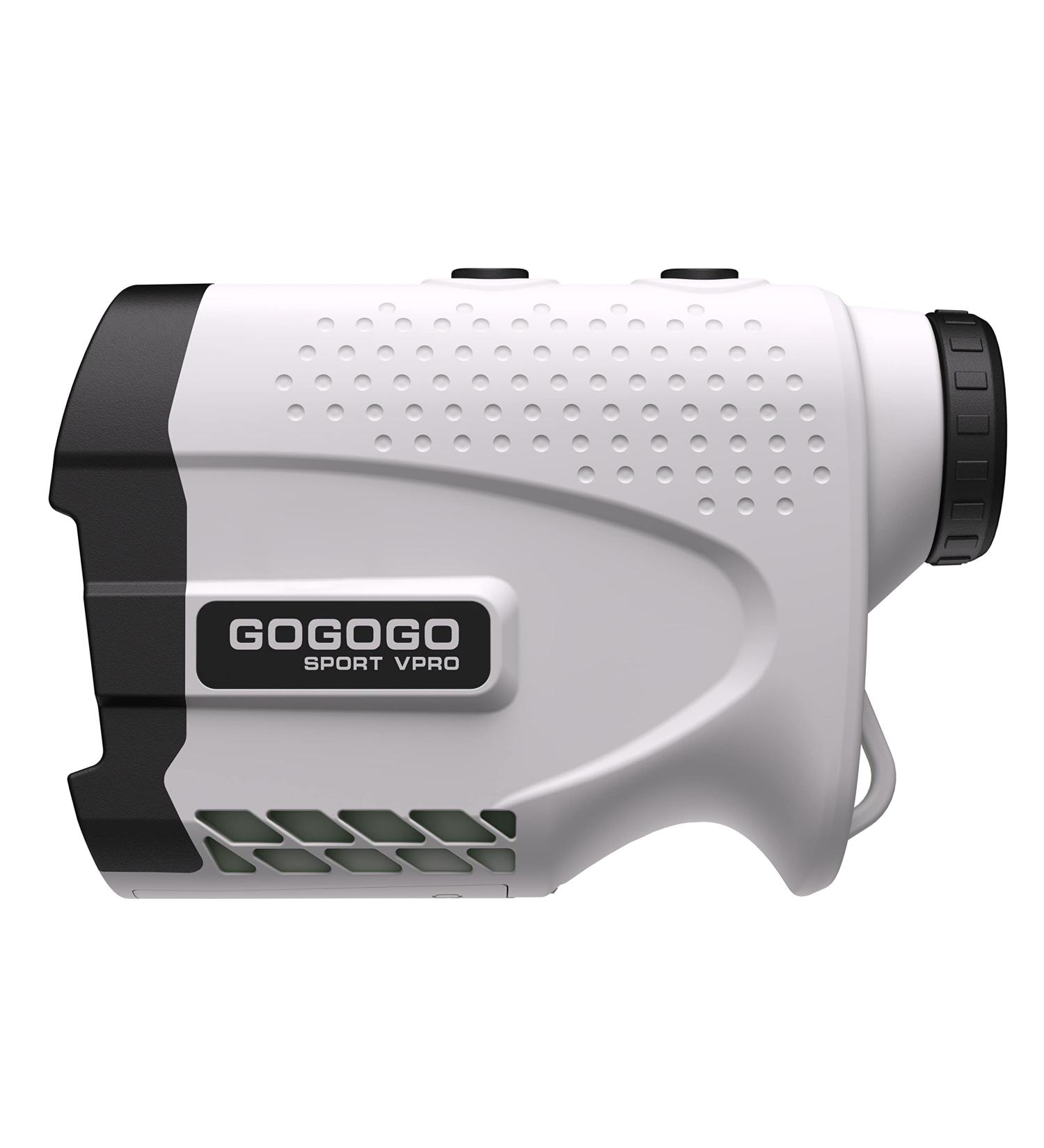 Gogogo Sport Vpro Laser Rangefinder - High-Precision Golf & Hunting Range Finder with Flag Pole Locking, Vibration Function, and Slope Mode - GS24 - Buy Online on GoSupps.com