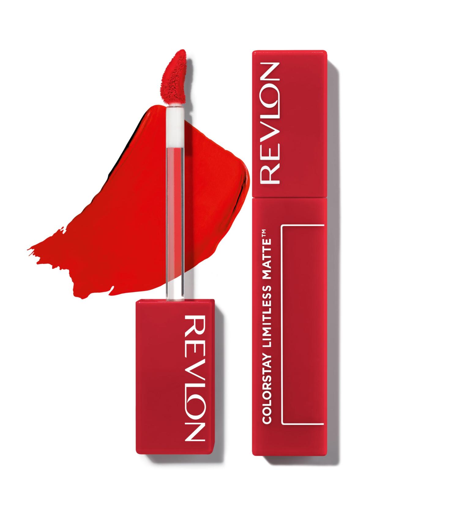 REVLON ColorStay Limitless Matte Liquid Lipstick 010 Top Talent - Longwear Waterproof Vegan Formula Comfortable & Lightweight | 0.17 fl oz - Buy Online on GoSupps.com