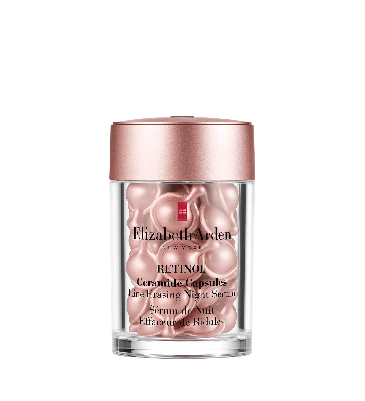 Elizabeth Arden Retinol Serum Ceramide Capsules 30 Count - Line Erasing Night Serum - Buy Online on GoSupps.com