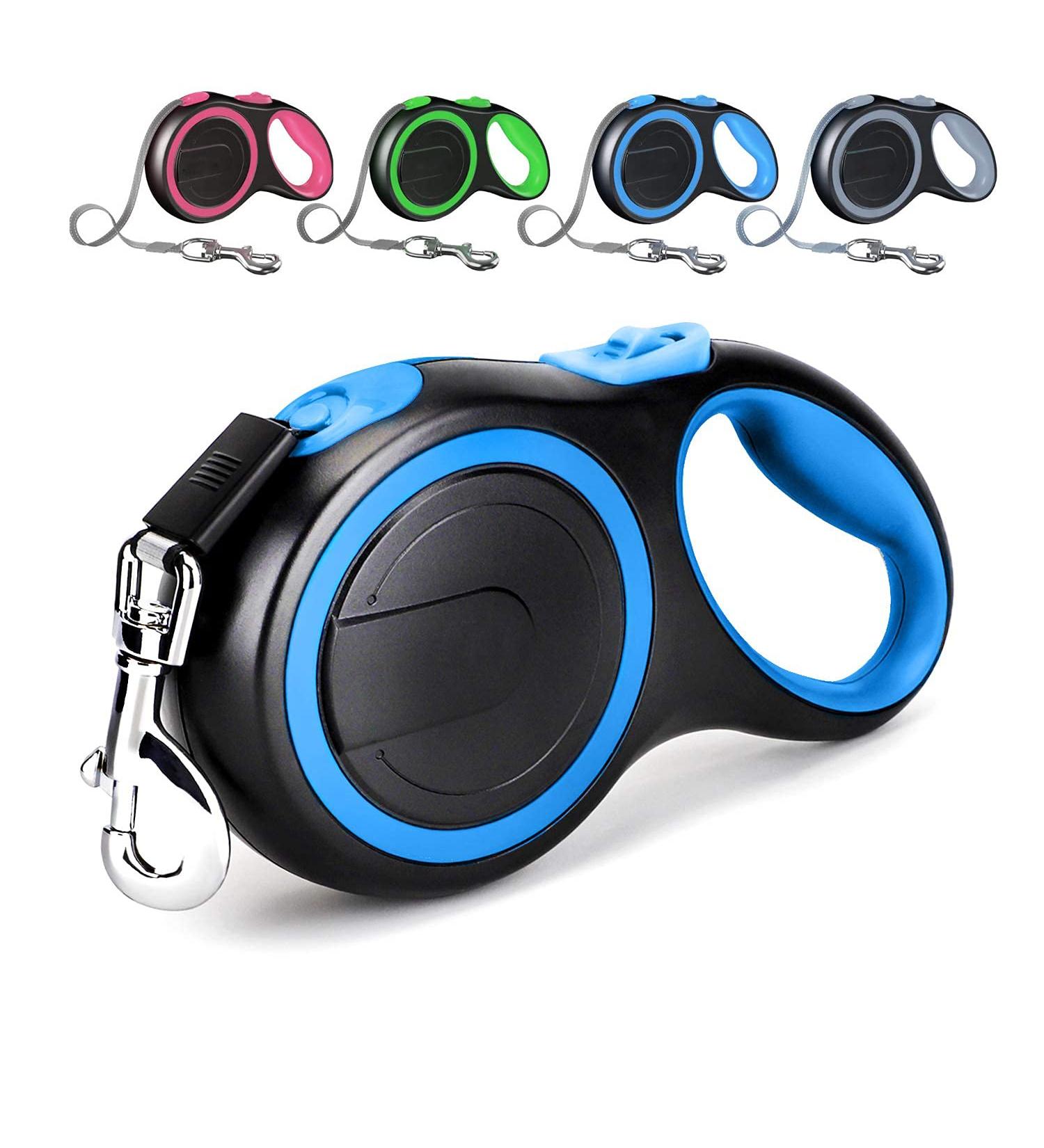 Extendable Dog Lead Tangle-Free Retractable Dog Lead with Anti-Slip Handle 3m 5m 8m Long Anti Theft Dog Leads Strong Nylon Tape Suitable for Small Medium Large Dogs Blue Blue 8 m (Pack of 1) - Buy Online on GoSupps.com