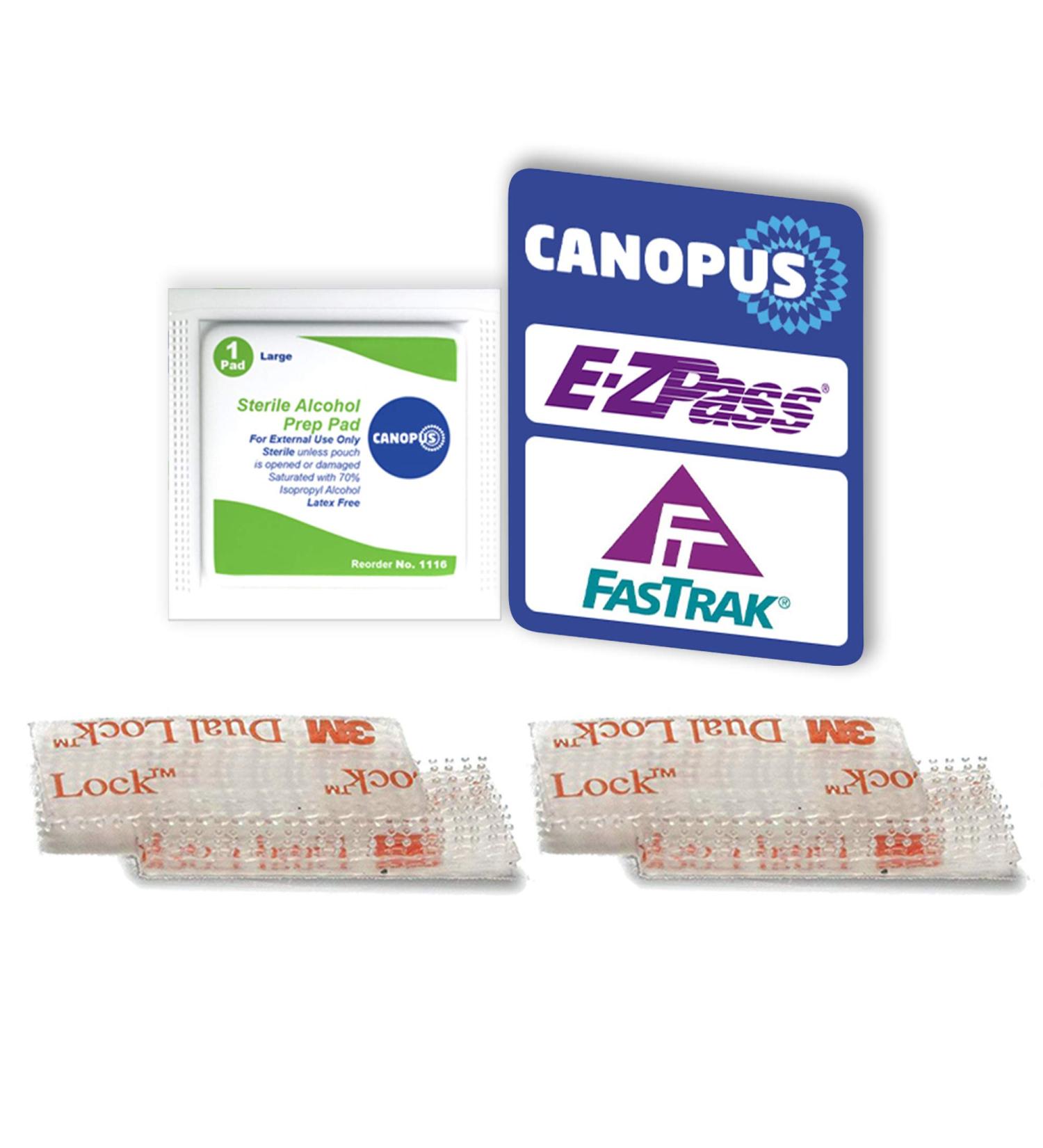 CANOPUS Ez Pass Mounting Kits (4 Strips + 1 pad) - Buy Online on GoSupps.com