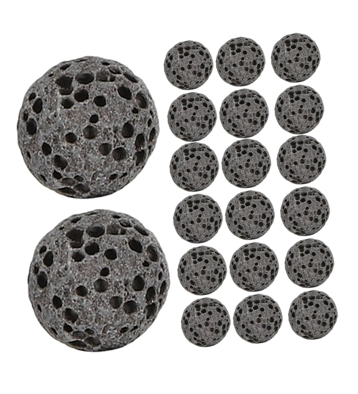 CHILDWEET 33pcs Perfume Diffuser Stone Aromatherapy Diffuser Rock Essential Oil Diffuser Stones Volcanic Rock - Buy Online on GoSupps.com