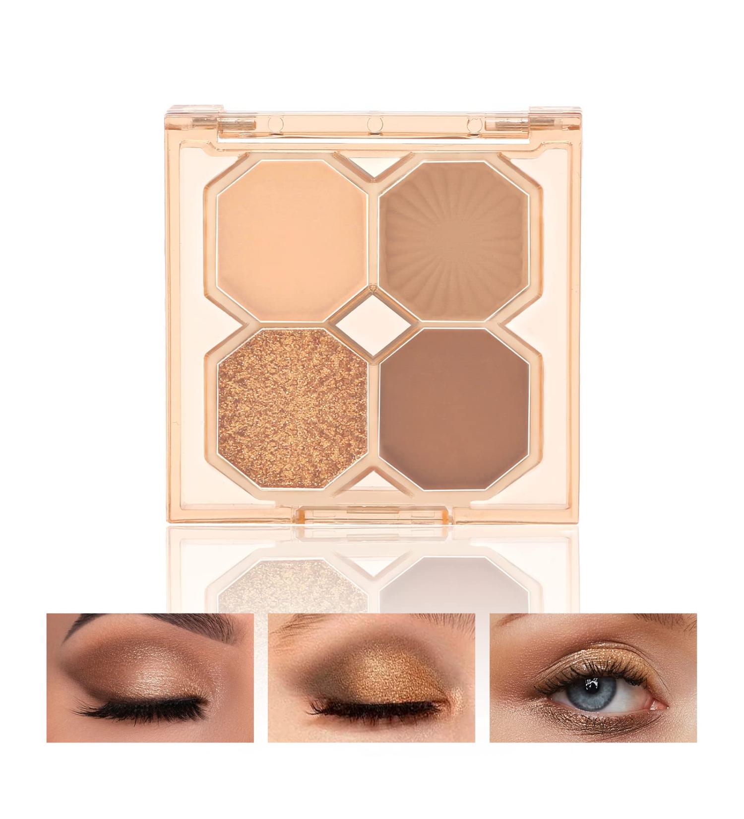 Boobeen Eyeshadow Palette - Matte Glitter Makeup for Natural Eye Look - Buy Online on GoSupps.com